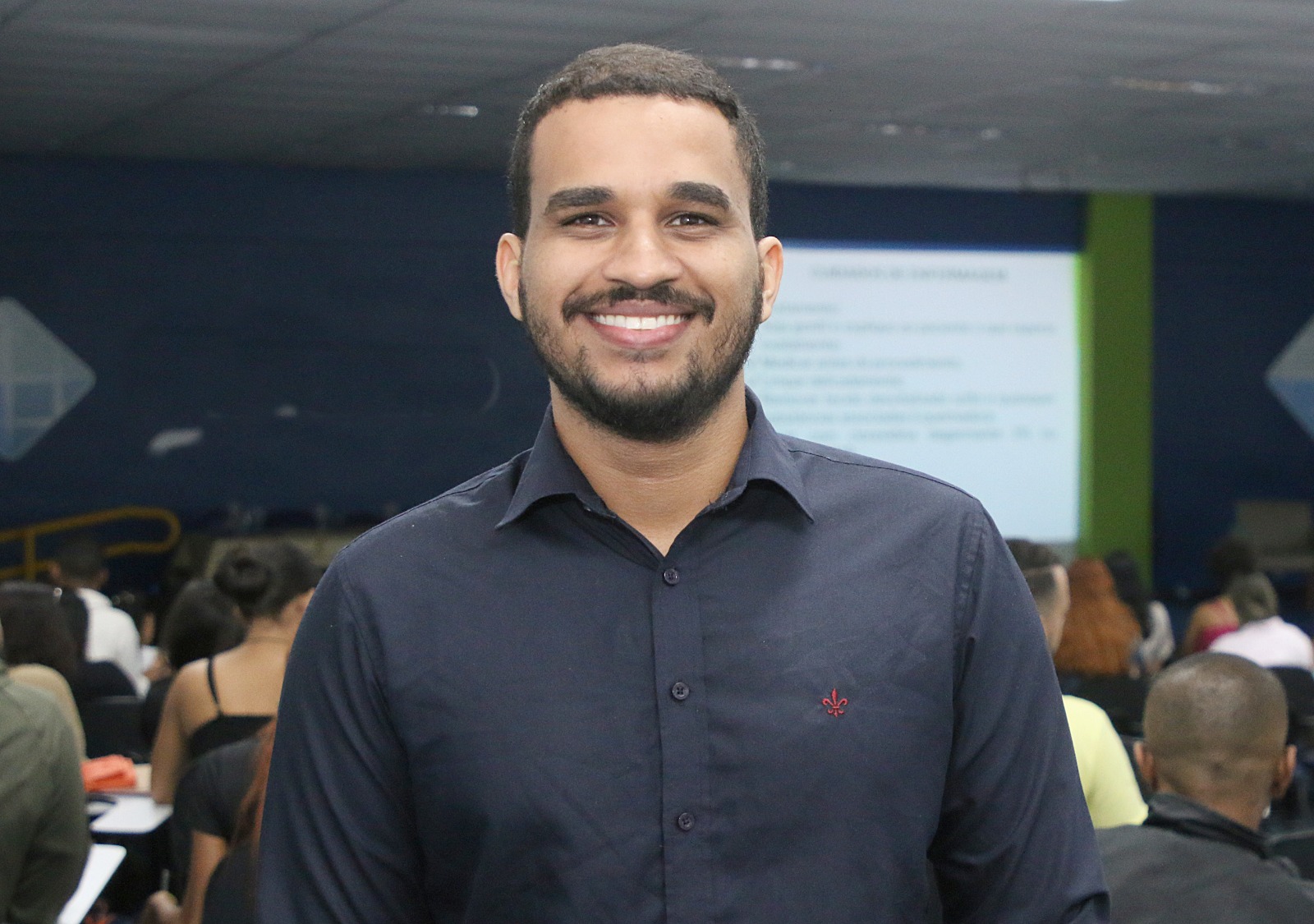Estudante de Enfermagem Jardiel Fábio Dantas Nascimento / Foto: Valter Sobrinho