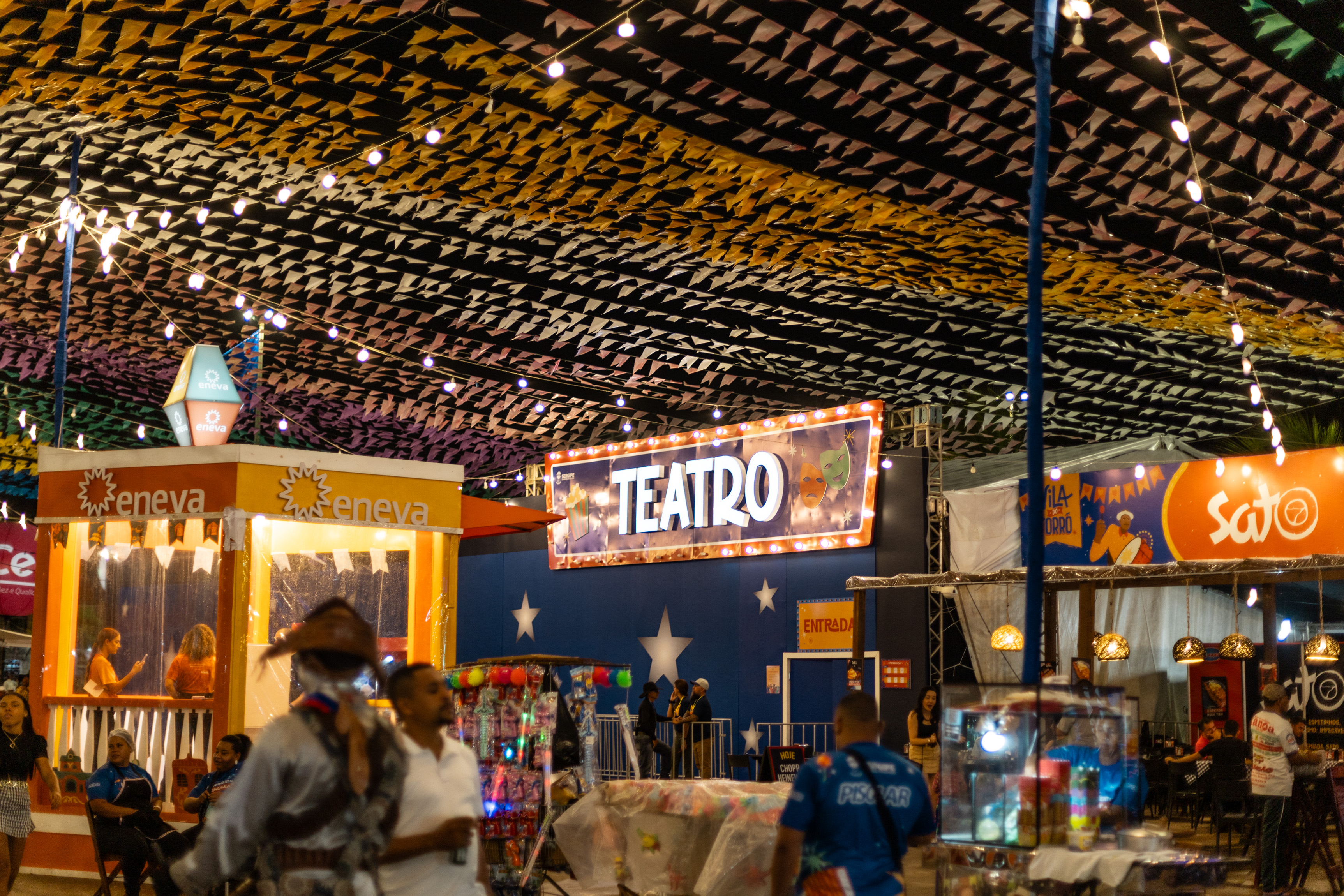 O Teatro é um convite ao lúdico/Foto: Thalys Rodrigues