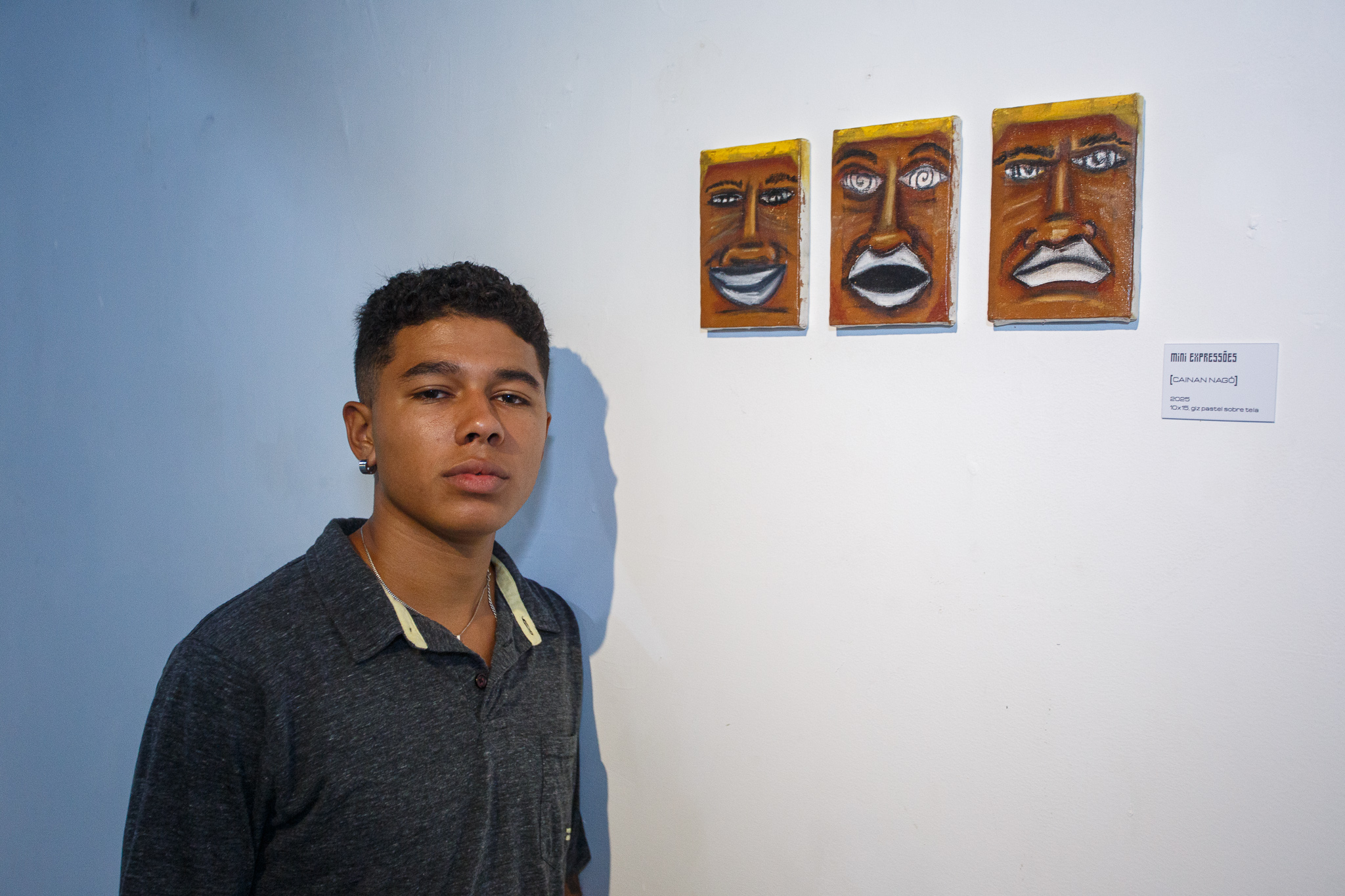 Artista Cainan Nagô / Foto: Igor Matias