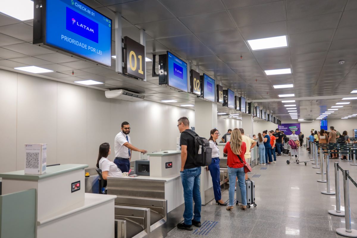 Novos voos reforçam a conectividade entre o Aeroporto de Aracaju e o de Congonhas, em São Paulo / Foto: Max Carlos/Setur