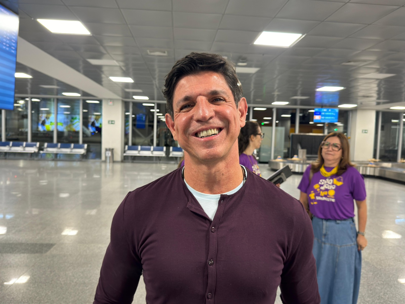 O superintendente de Rede da Record, André Dias, explicou que é a primeira vez que vem a Sergipe com a proposta de prezar pela riqueza cultural do estado a partir do ‘São João é na Record’ / Foto: Pietro Lobo/Setur