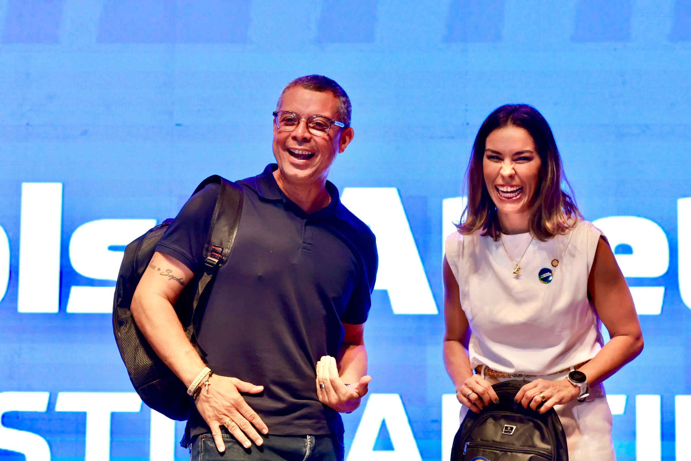 Governador Fábio Mitidieri e secretária da Seel, Mariana Dantas / Fotos: Seel, Reinaldo Moura e César de Oliveira