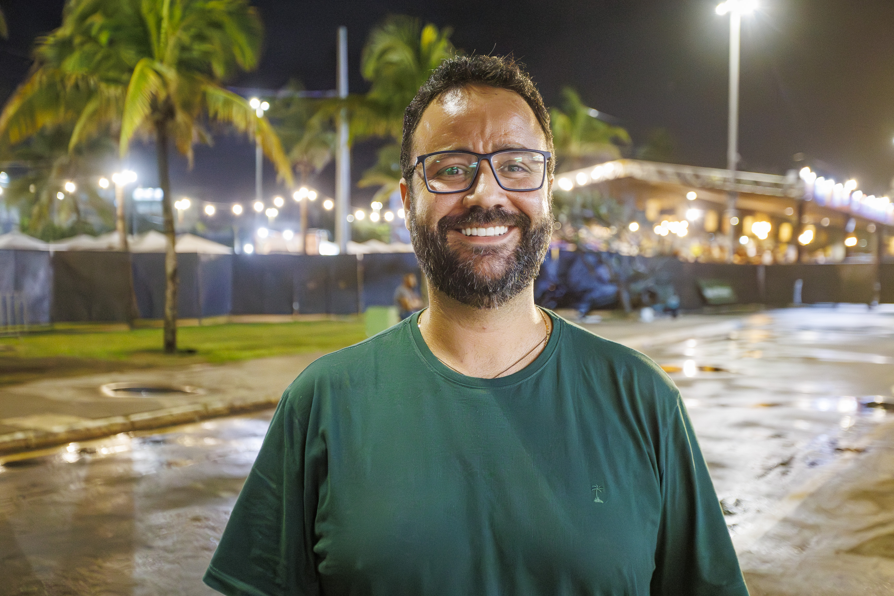 coordenador-geral do Arraiá do Povo e do Arrasta Fé, Daniel Cabral / Foto: Igor Matias