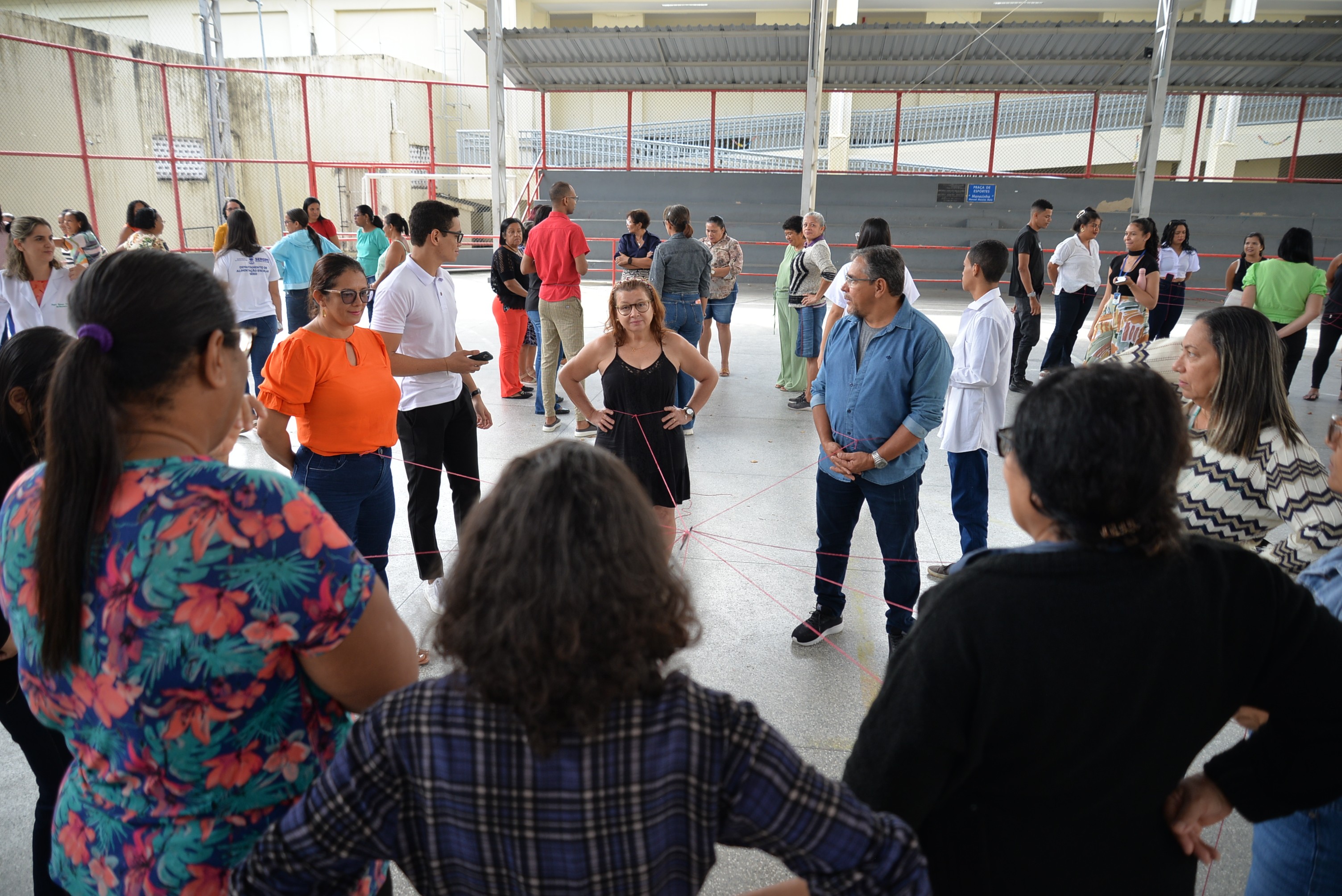 Dinâmica entre equipes integra capacitação