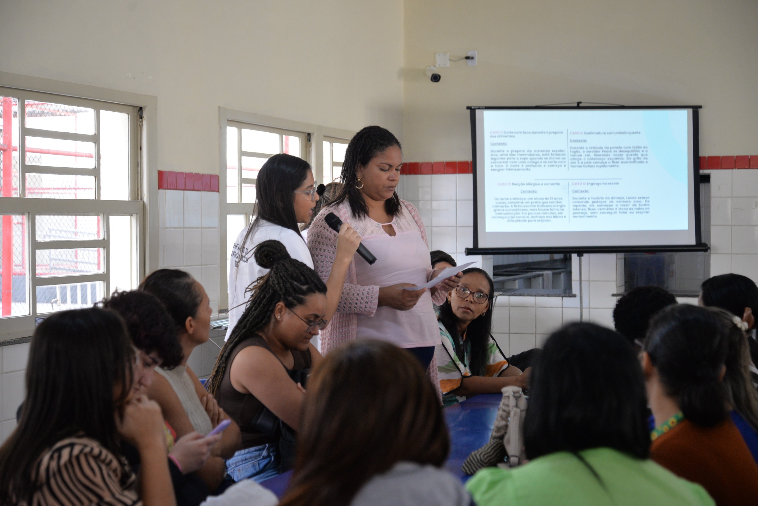 Estudos de casos são realizados durante curso