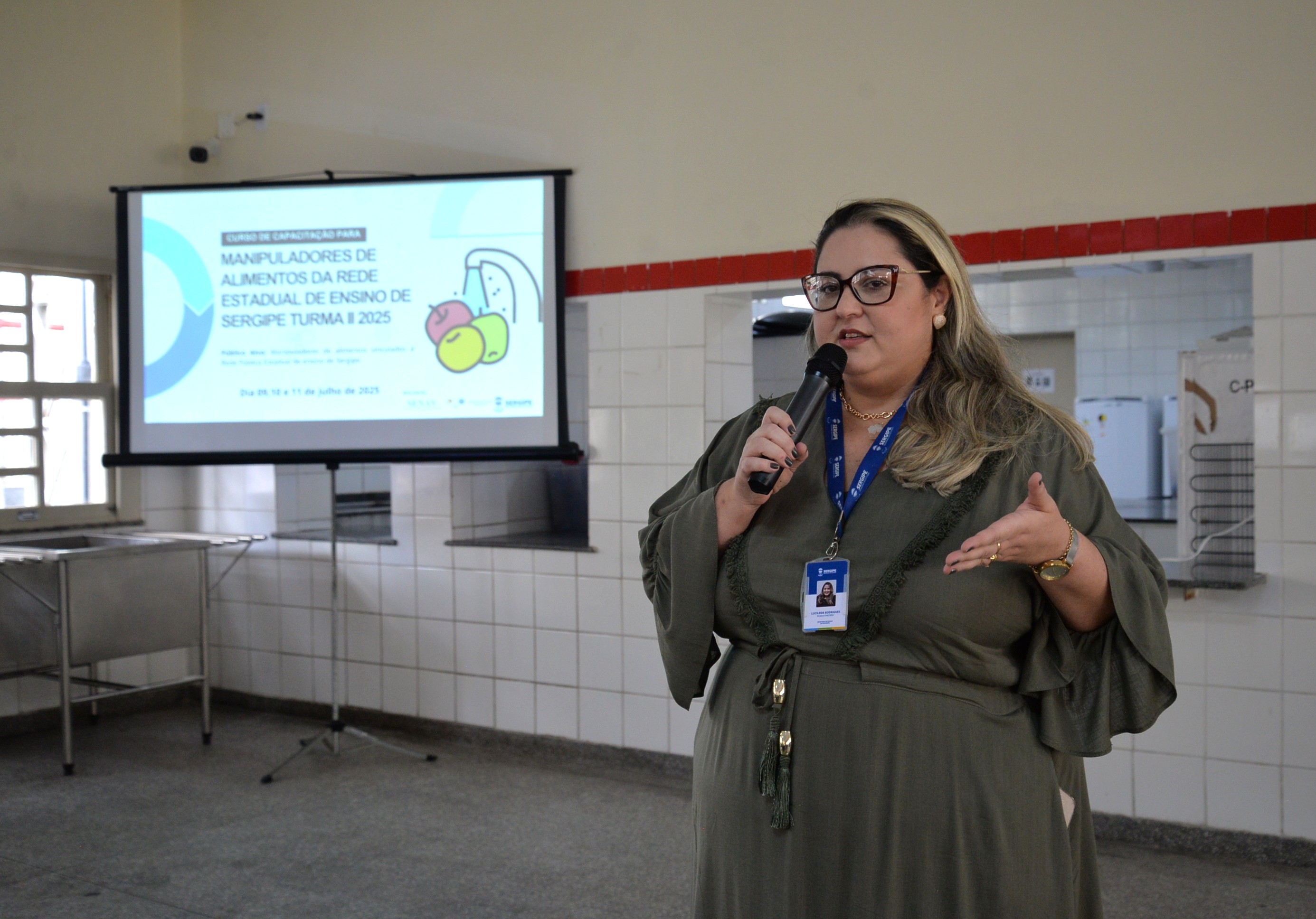 Diretora do Departamento de Alimentação Escolar (DAE) da Seed, Lucileide Rodrigues