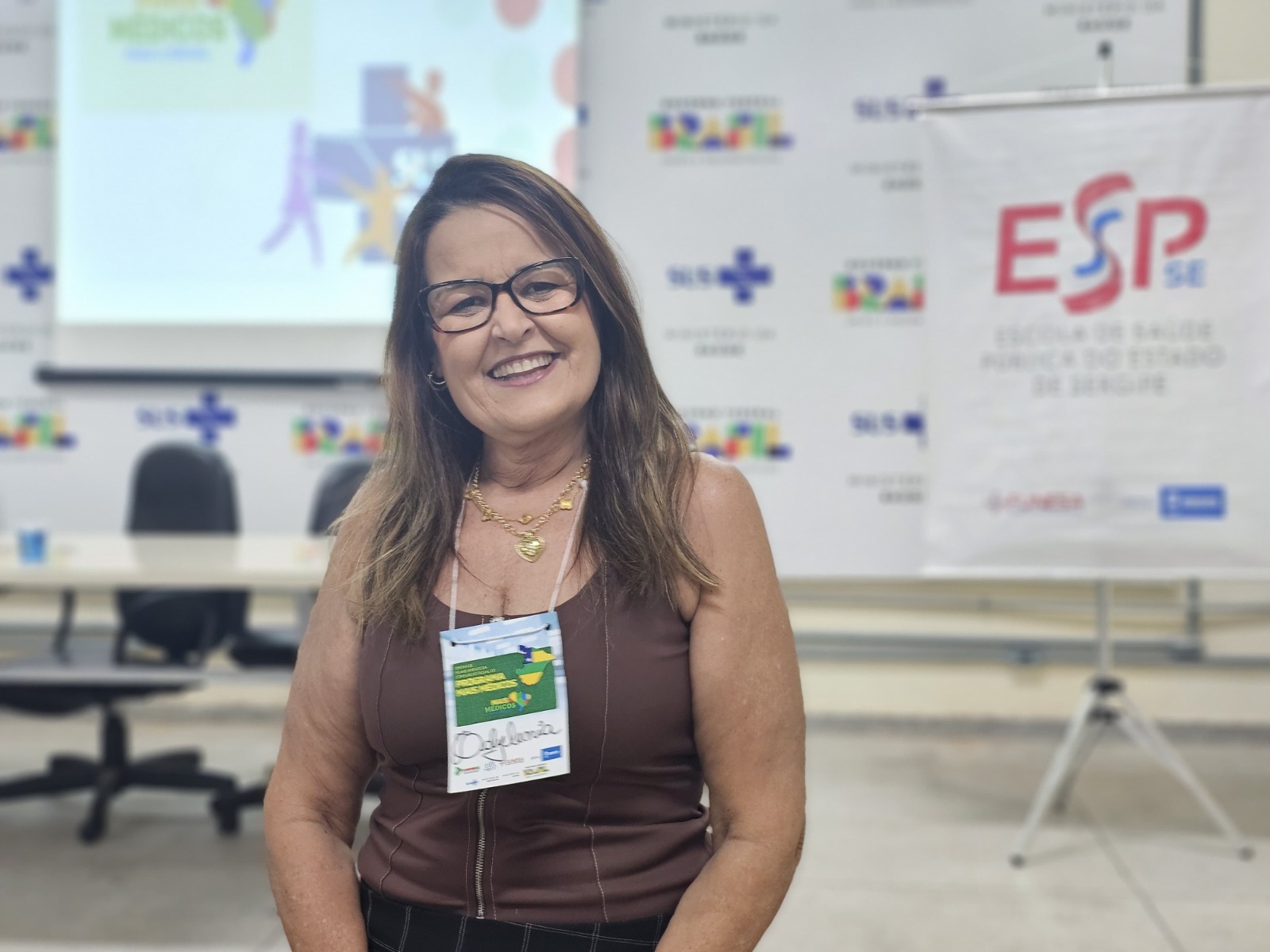 Apoiadora institucional Edylênia Gonçalves