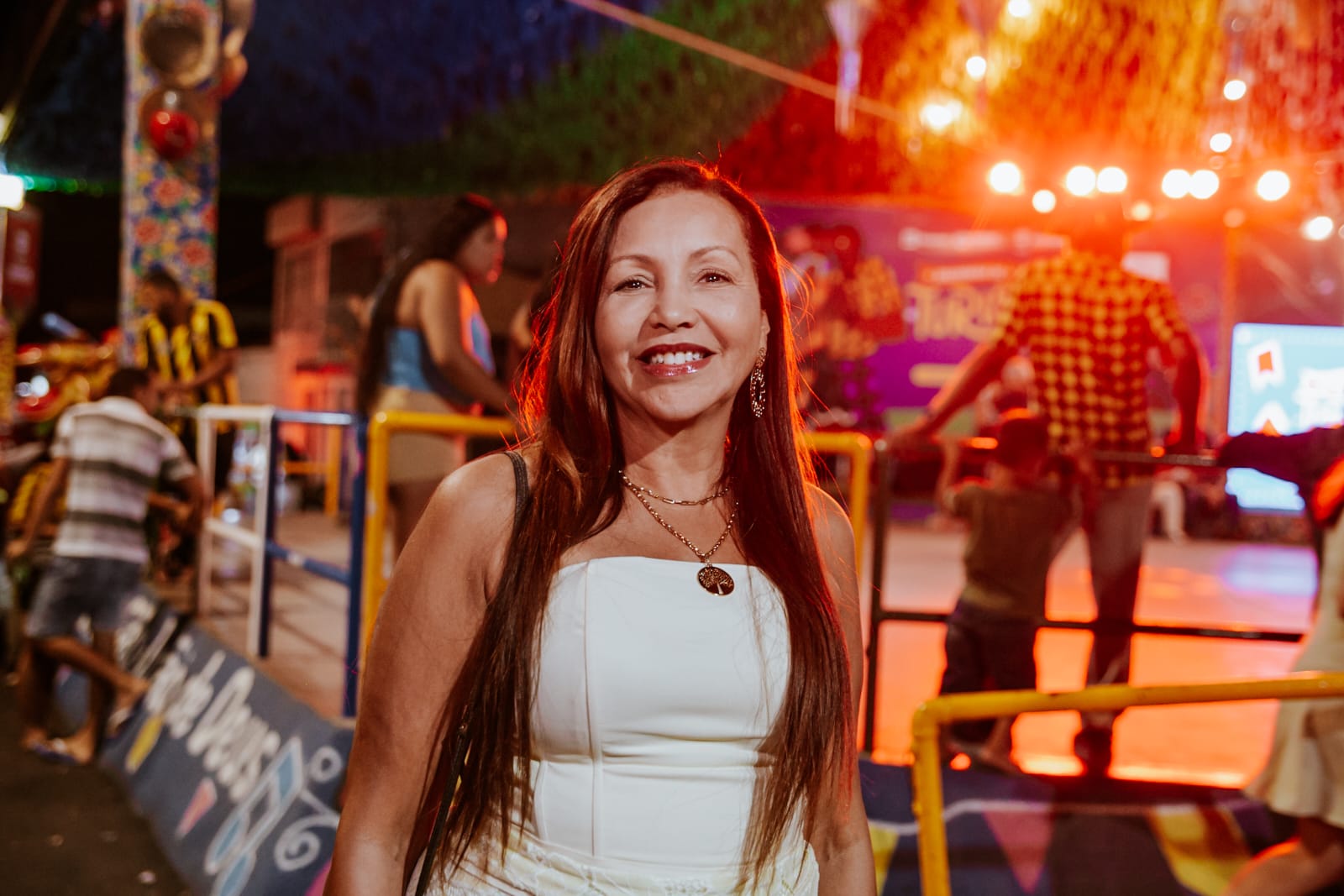 A carioca Cristina Alves destacou a valorização do turismo e a preservação das tradições culturais, sobretudo em eventos como a Segundona do Turista / Foto: Laura Marcelino