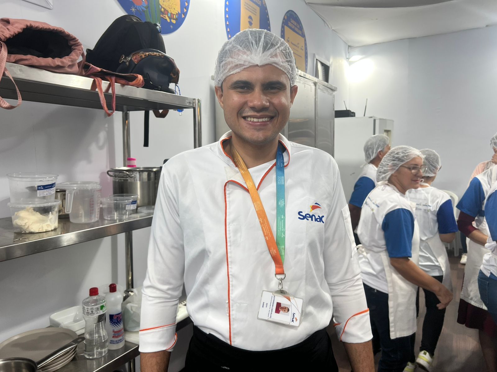 O chef e professor do curso de Gastronomia do Senac, Jefferson Carvalho, atua há 11 anos na área / Foto: Autimira Menezes/Setur