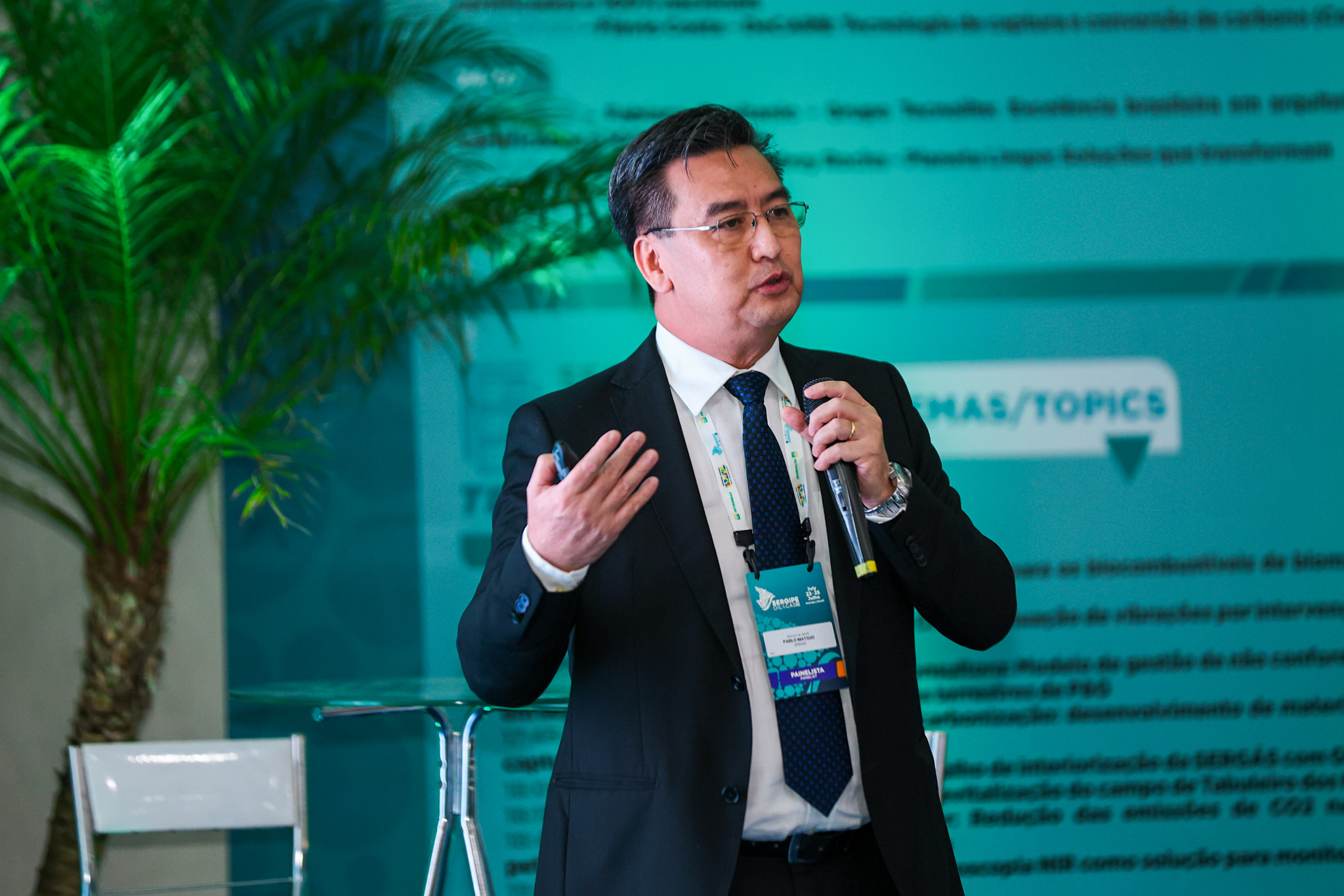 Diretor técnico e comercial da Sergas, Pablo Matsuo