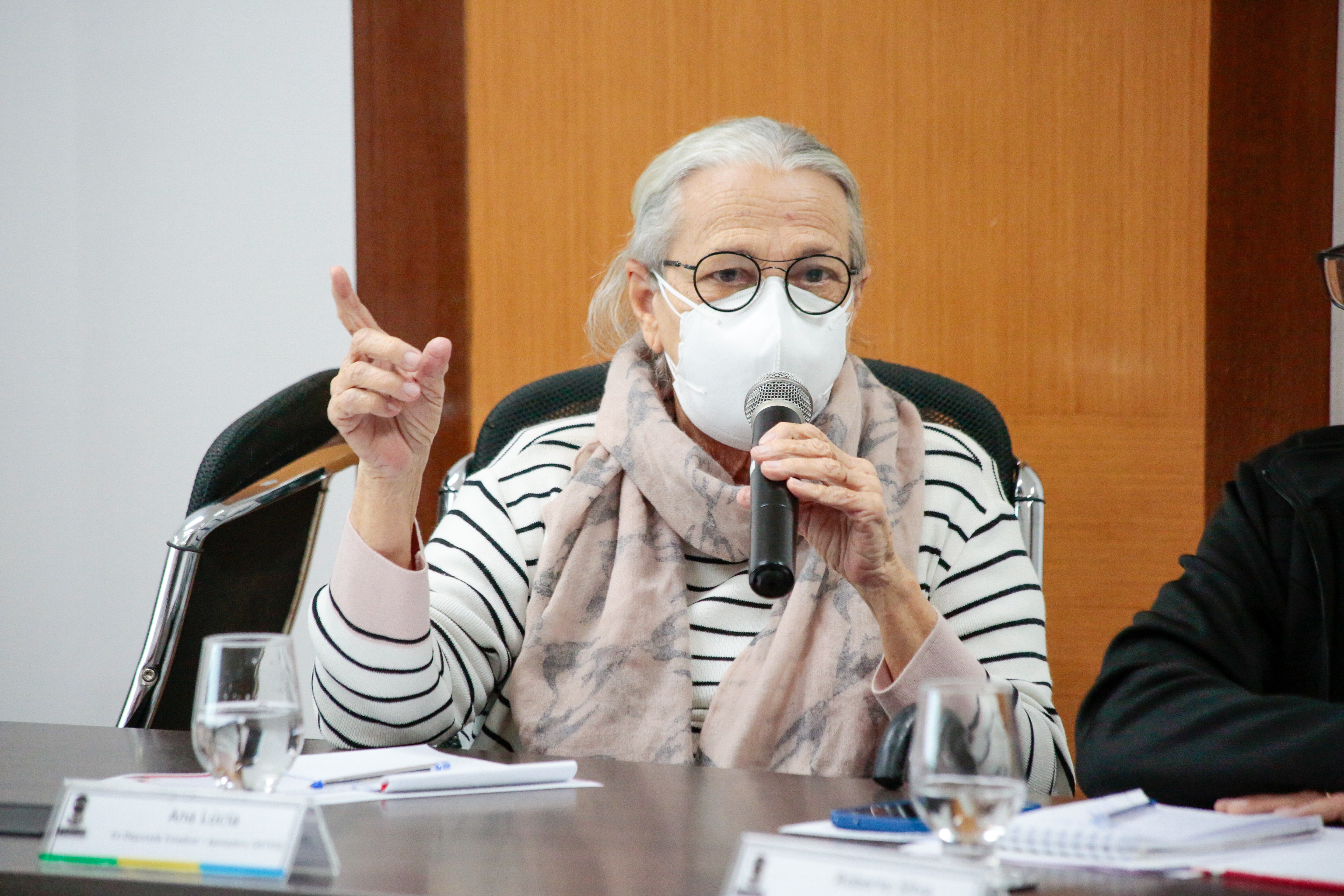 Ex-deputada estadual e educadora aposentada, Ana Lúcia