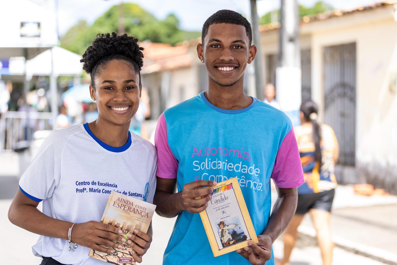 Estudante do Colégio Estadual Conceição, Ariel Costa