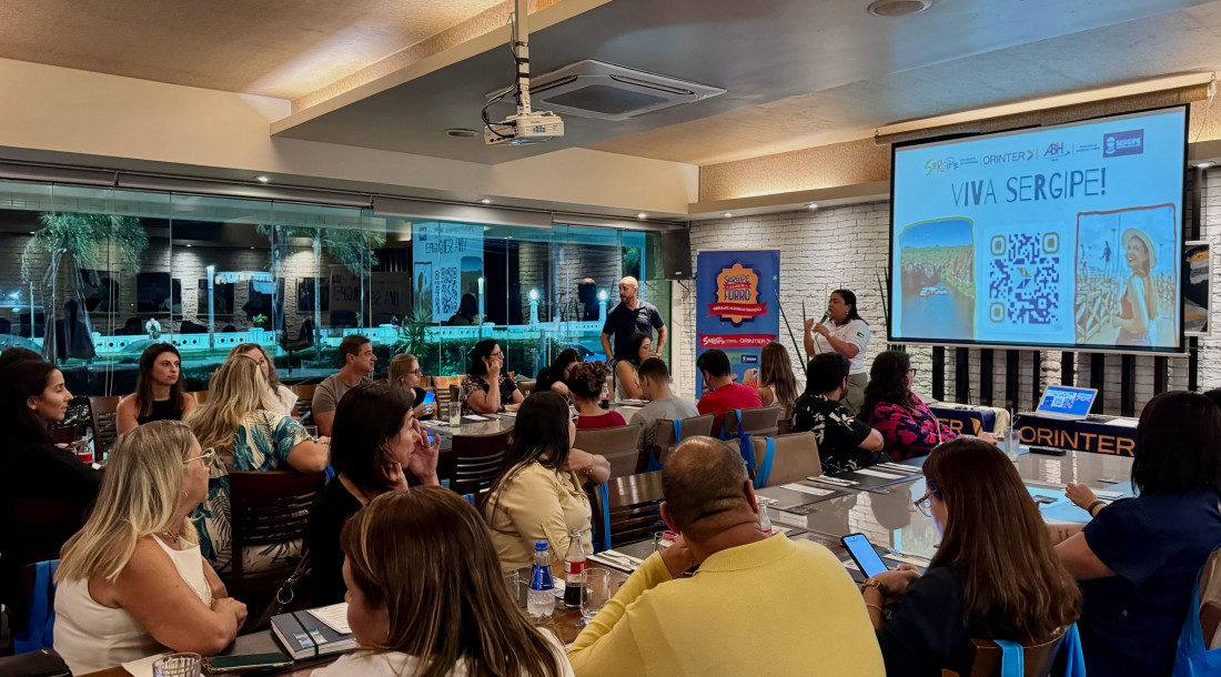 Durante capacitação serão apresentados os diferenciais do destino Sergipe/Fotos: Ascom Setur