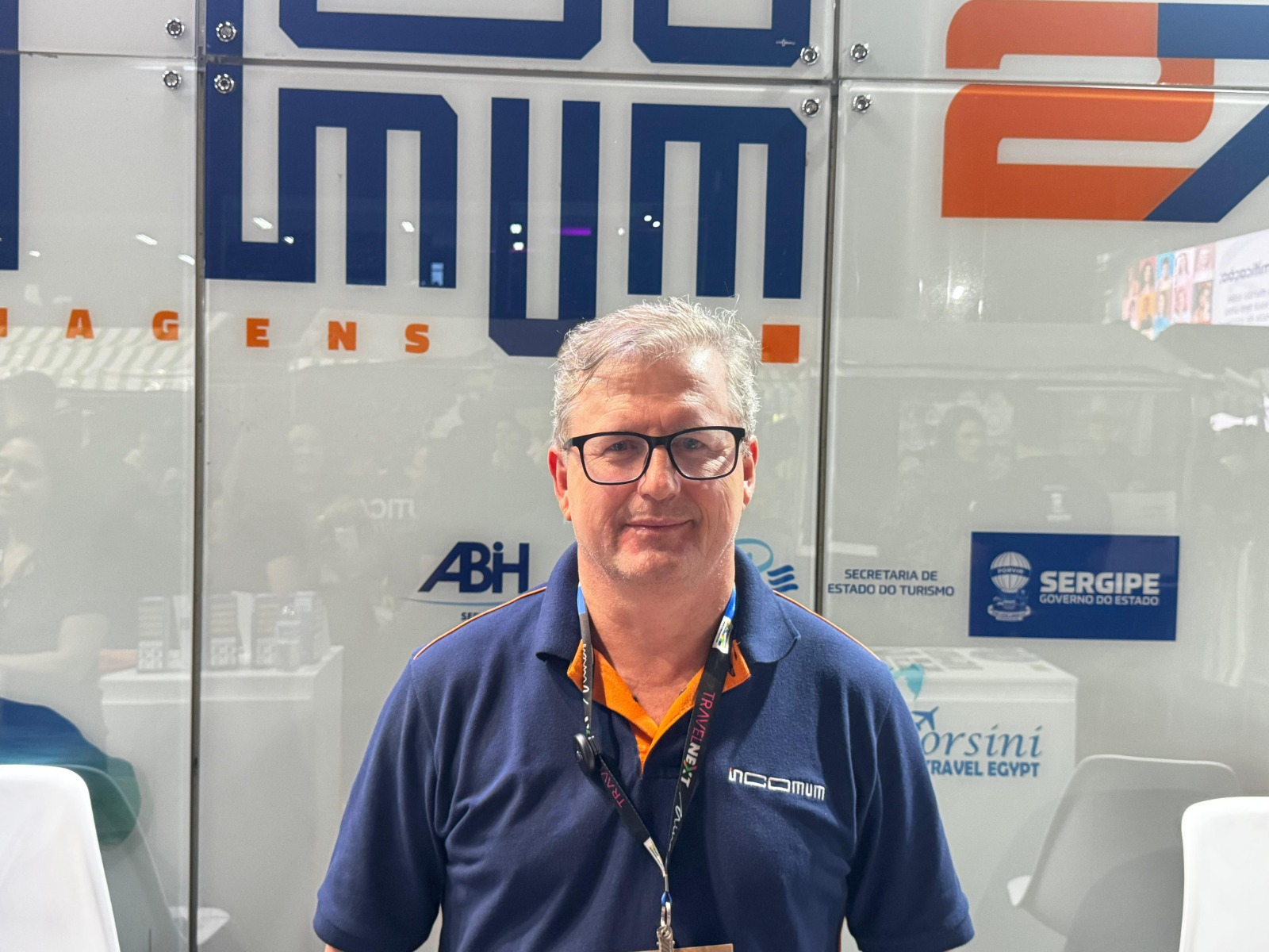 Carlos Walker, da Incomum Operadora: “Vamos continuar o ano inteiro capacitando e levando os agentes de viagens para que levem seus clientes para Sergipe” / Foto: Pietro Lobo/Setur