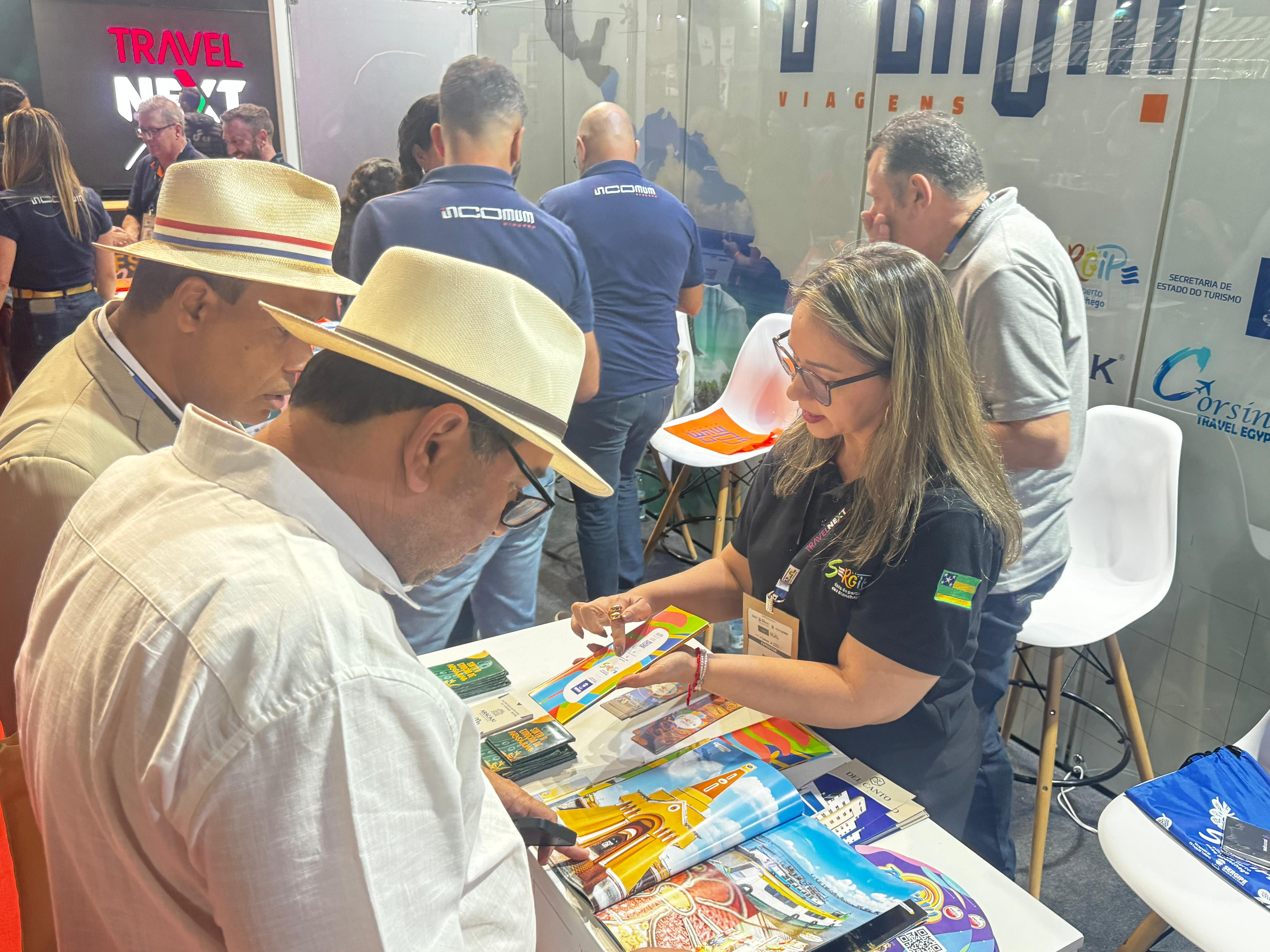 Sergipe também atuou em parceria com a Incomum, no estande da operadora / Foto: Pietro Lobo/Setur