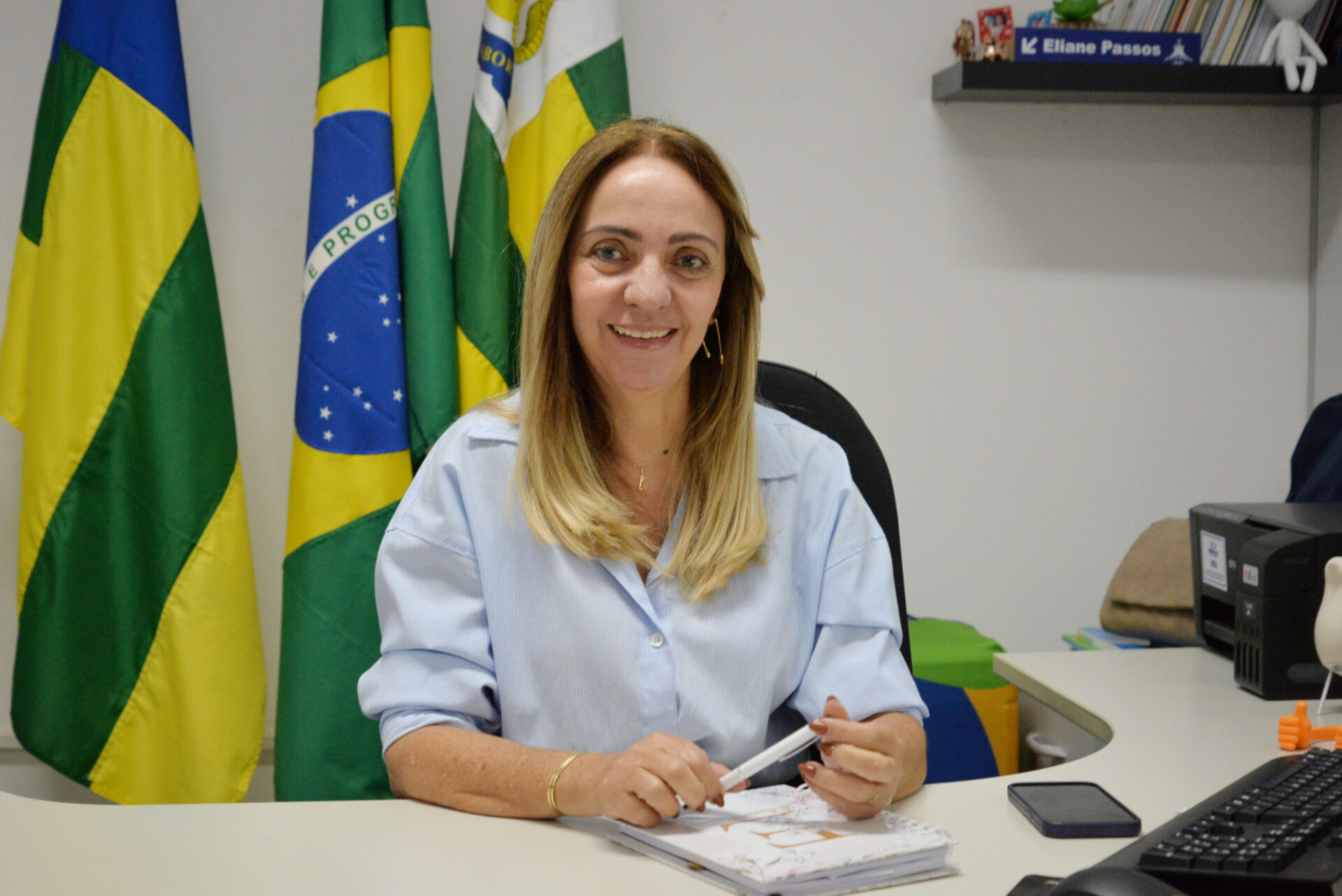 Diretora do Departamento de Apoio ao Sistema Educacional da Secretaria de Estado da Educação (Dase/Seed), Eliane Passos