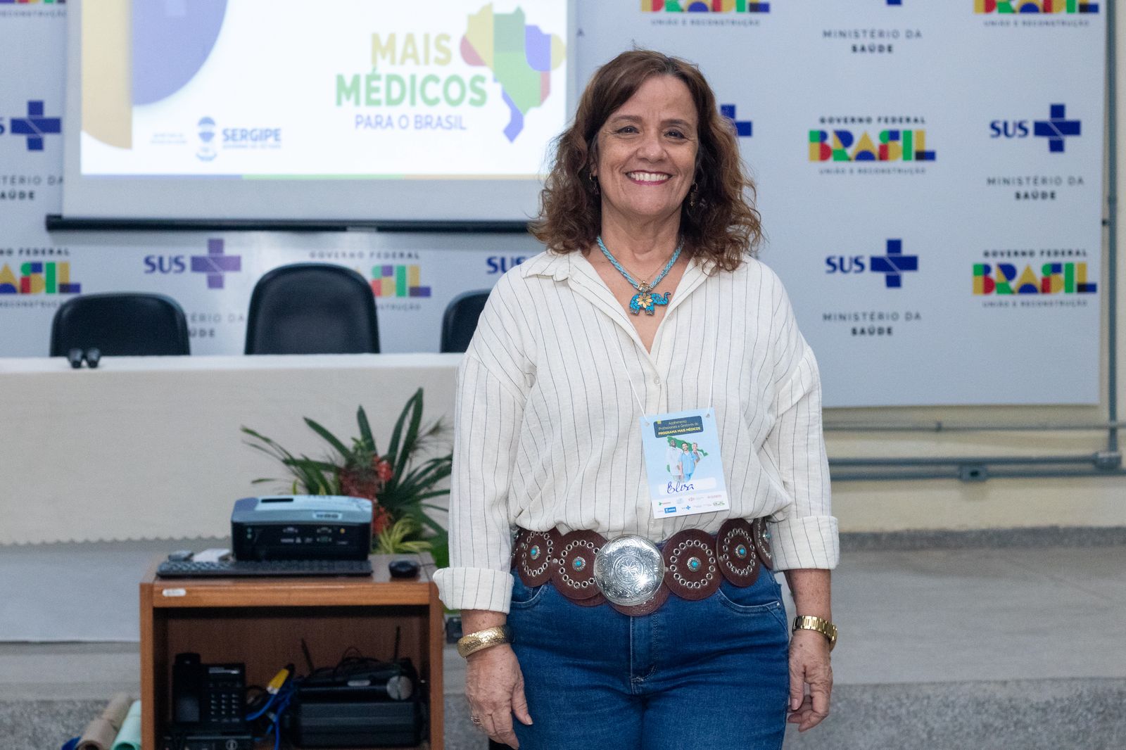 Referência técnica do Programa Mais Médicos da SES, Elisa Leite