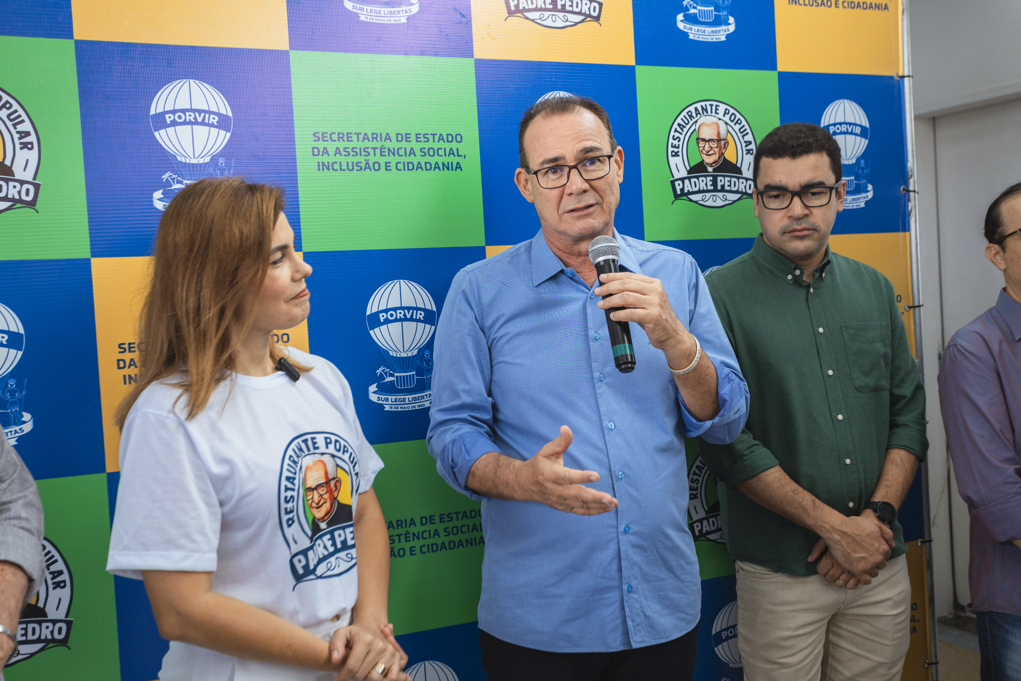 Vice-governador e secretário de Estado da Educação, Zezinho Sobral