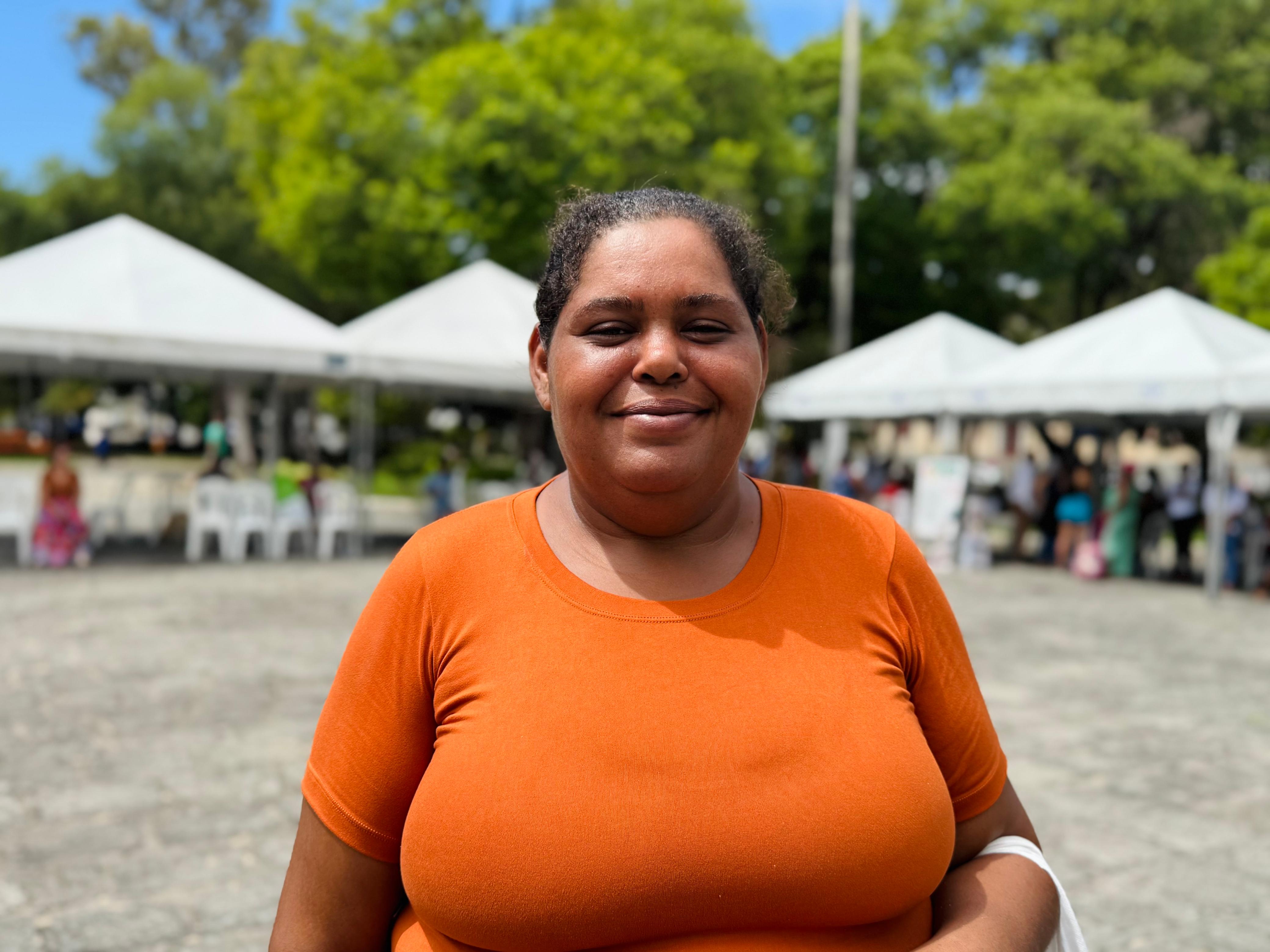 Contemplada Maria Aparecida Cabral