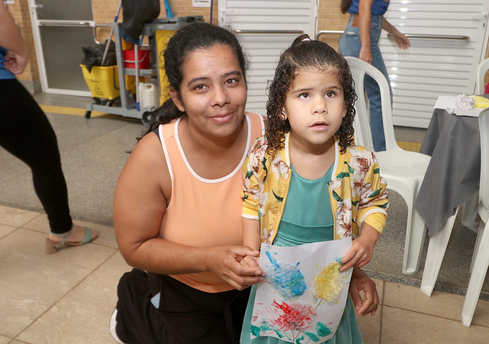 Daniele Henrique, mãe de Manuela