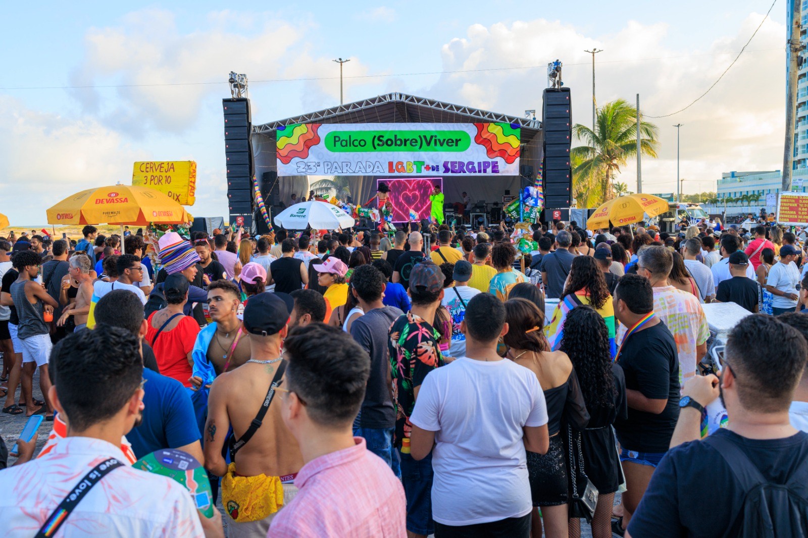 Parada LGBT+ de Sergipe acontece neste domingo, 31, na Orla da Atalaia / Foto: Igor Matias