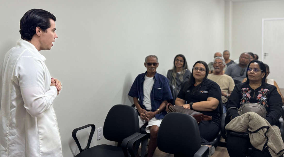 Ipesaúde promove atividade educativa para pacientes descompensados em diabetes // Fotos: Ipesaúde