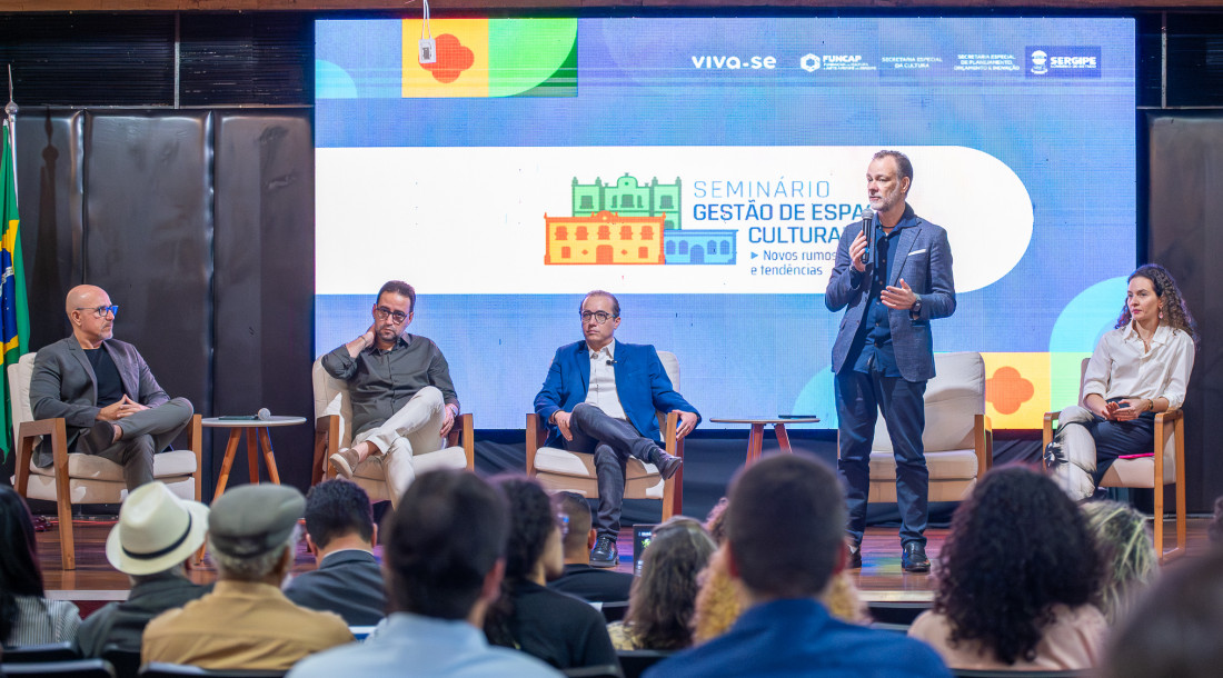 A programação contou com palestra sobre os desafios e oportunidades da governança de espaços públicos culturais, entre outros temas / Fotos: Robert Silva e Thiago Santos