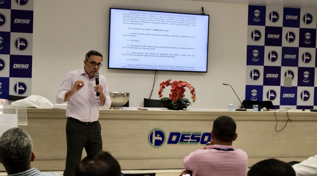 Iniciativa foi realizada em parceria com o Instituto Licitar e teveobjetivo de atualizar colaboradores / Foto: Ascom Deso