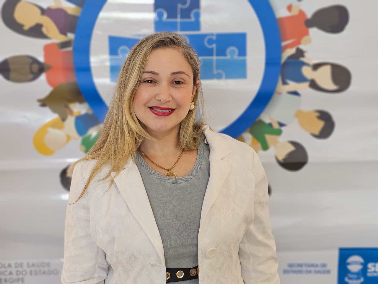 Referência técnica do Núcleo Estadual de Educação Permanente em Saúde, Milena Leite