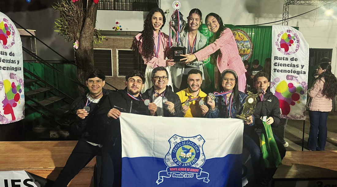 Foram apresentados seis projetos envolvendo 15 alunos da rede pública estadual / Foto: Divulgação Seed