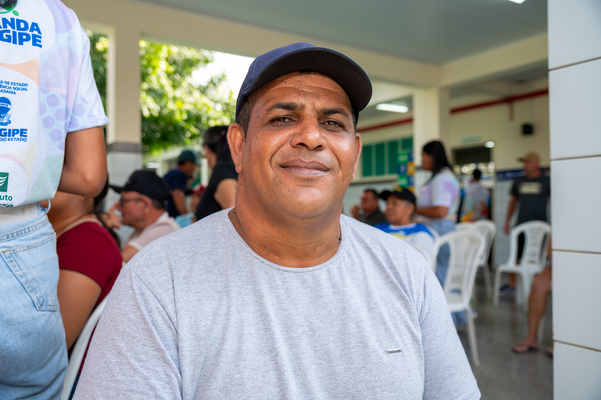 Roberto gostou da novidade, principalmente por ter a opção de acompanhar as informações por áudios