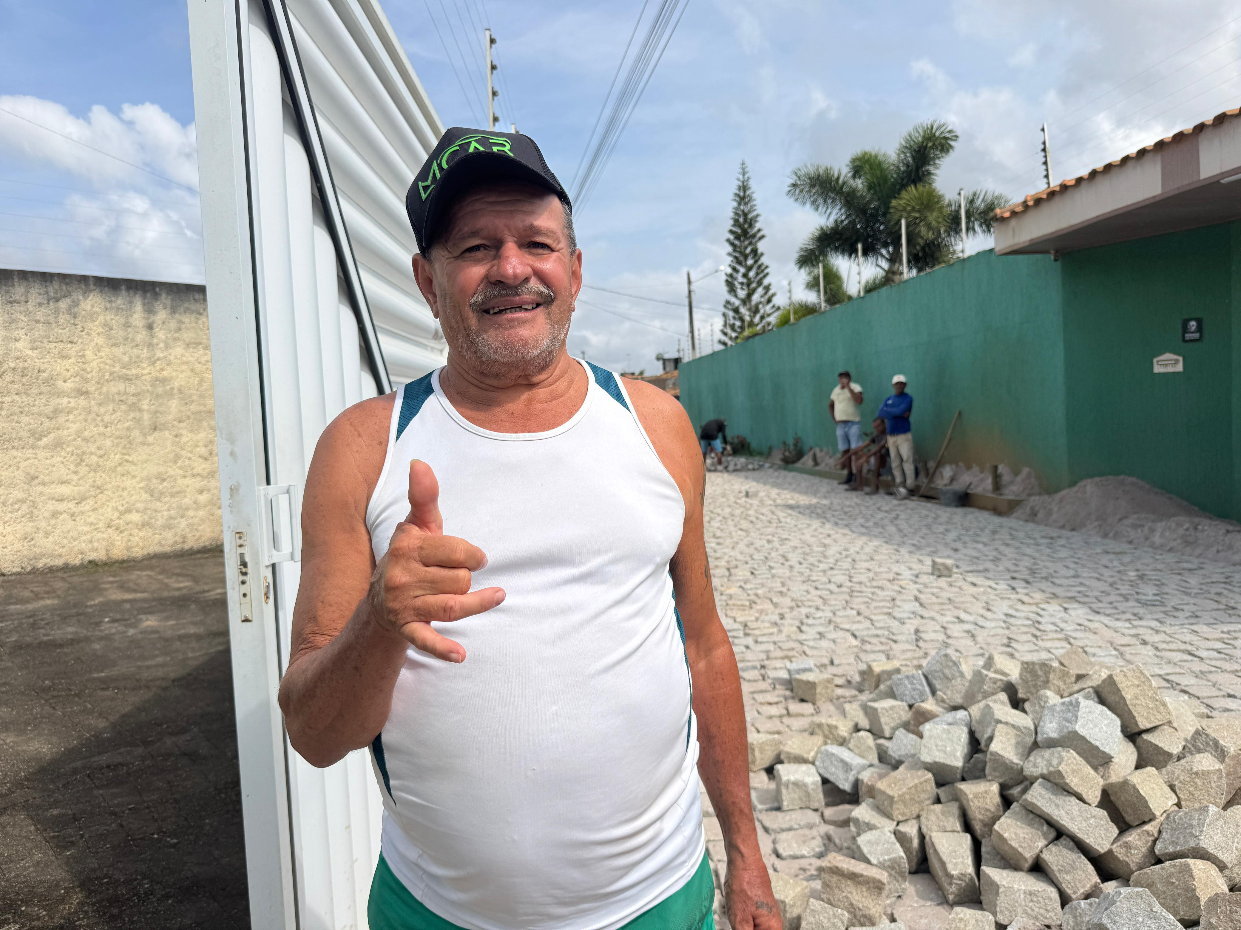 Morador José Ailton Nascimento