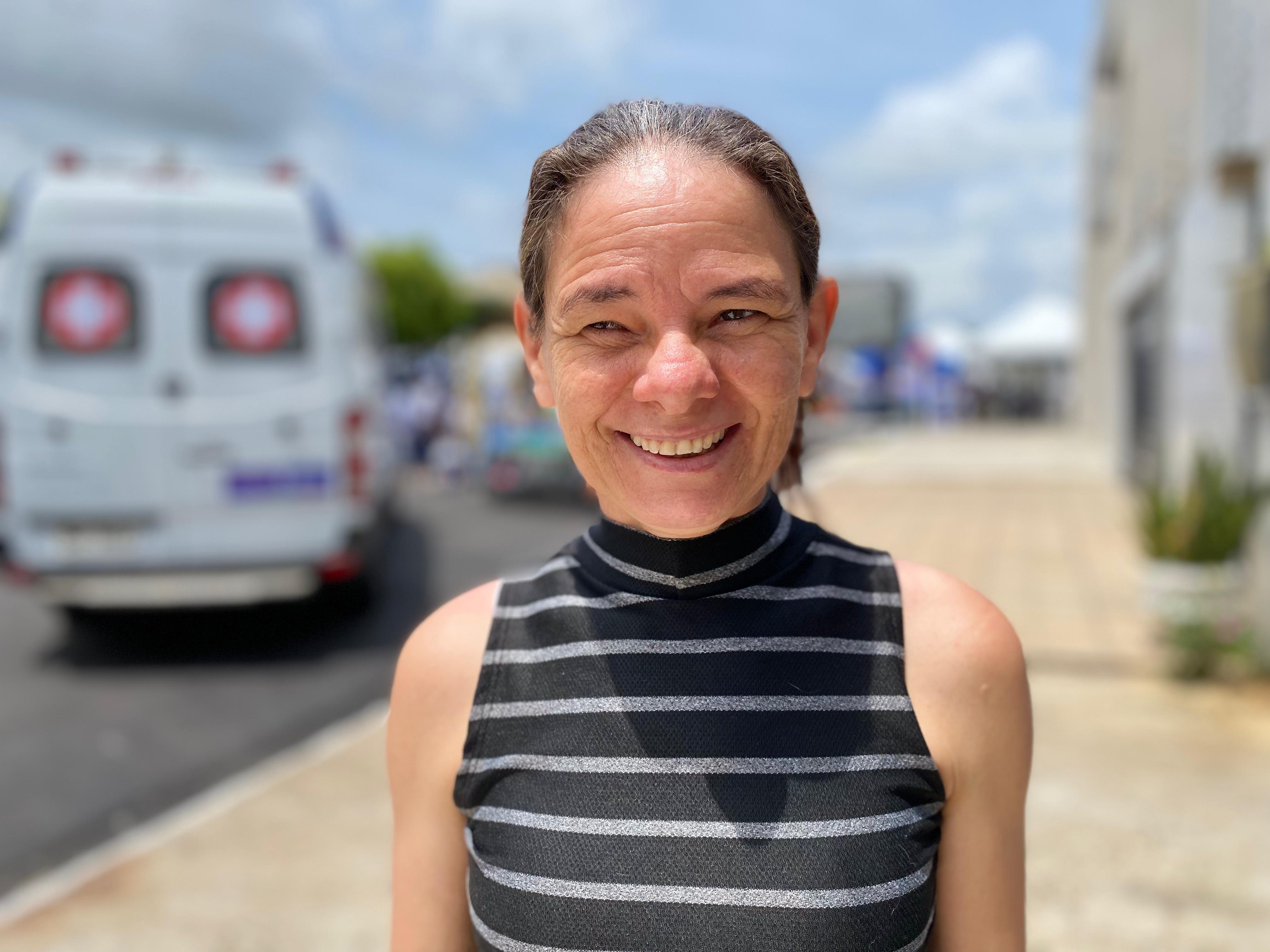 Moradora Lucimeire de Jesus