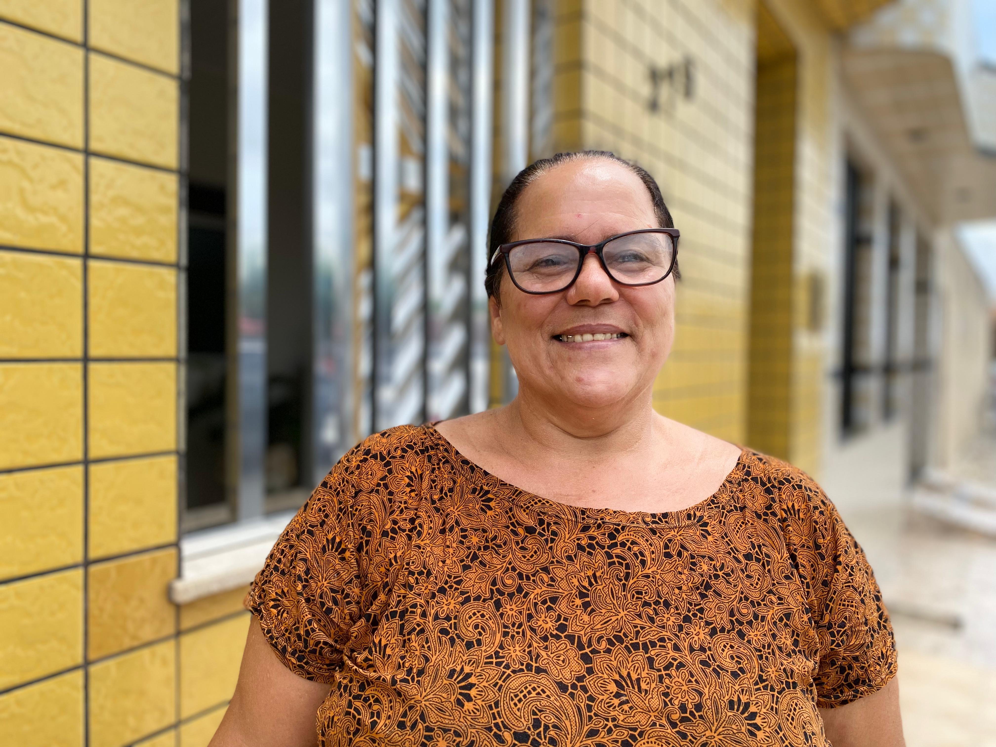 Dona de casa Lucimeire Teles Vasconcelos