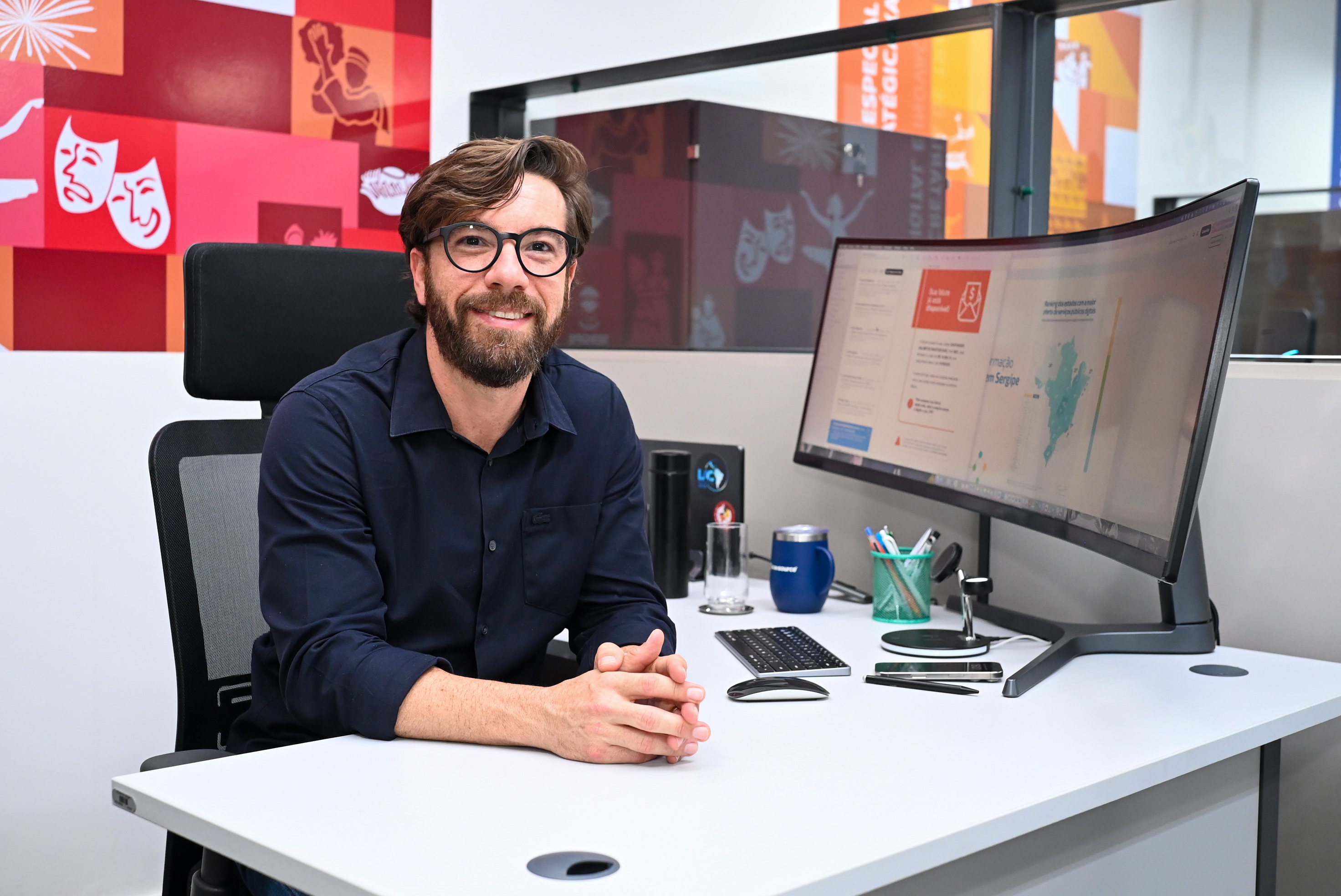 Subsecretário de Transformação Digital e Inovação da Seplan, Walter Pereira de Andrade / Foto: Erick O'Hara