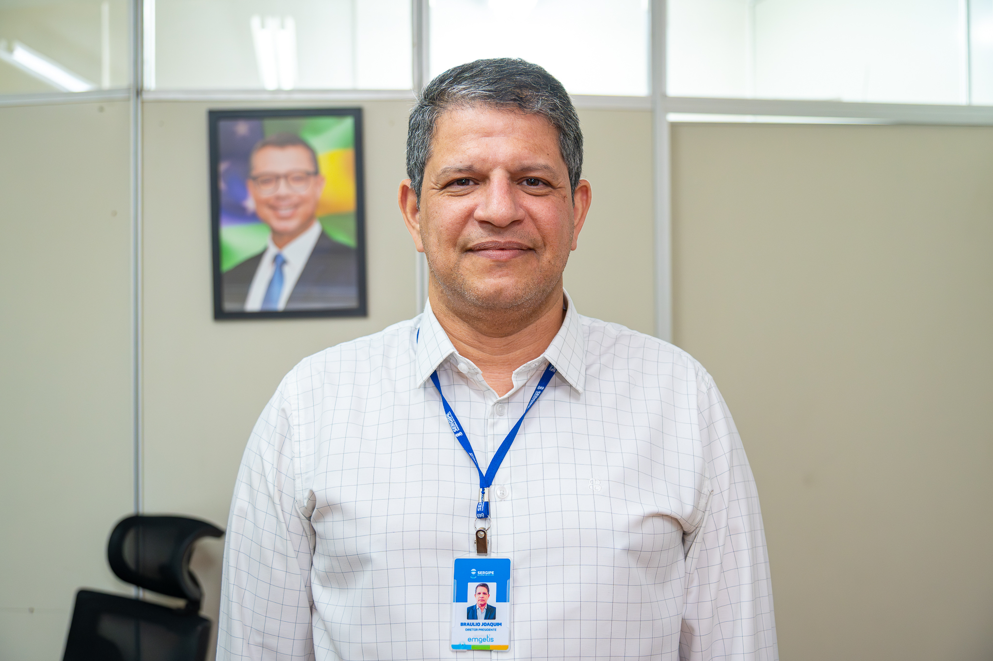 Diretor-presidente da Emgetis, Bráulio Abreu Neto / Foto: Thiago Santos