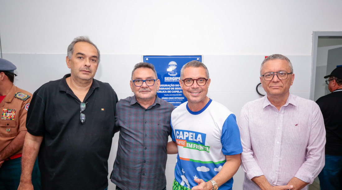 Iniciativa reforça compromisso do Governo de Sergipe com o fortalecimento da segurança pública / Fotos: Reinaldo Moura e César de Oliveira