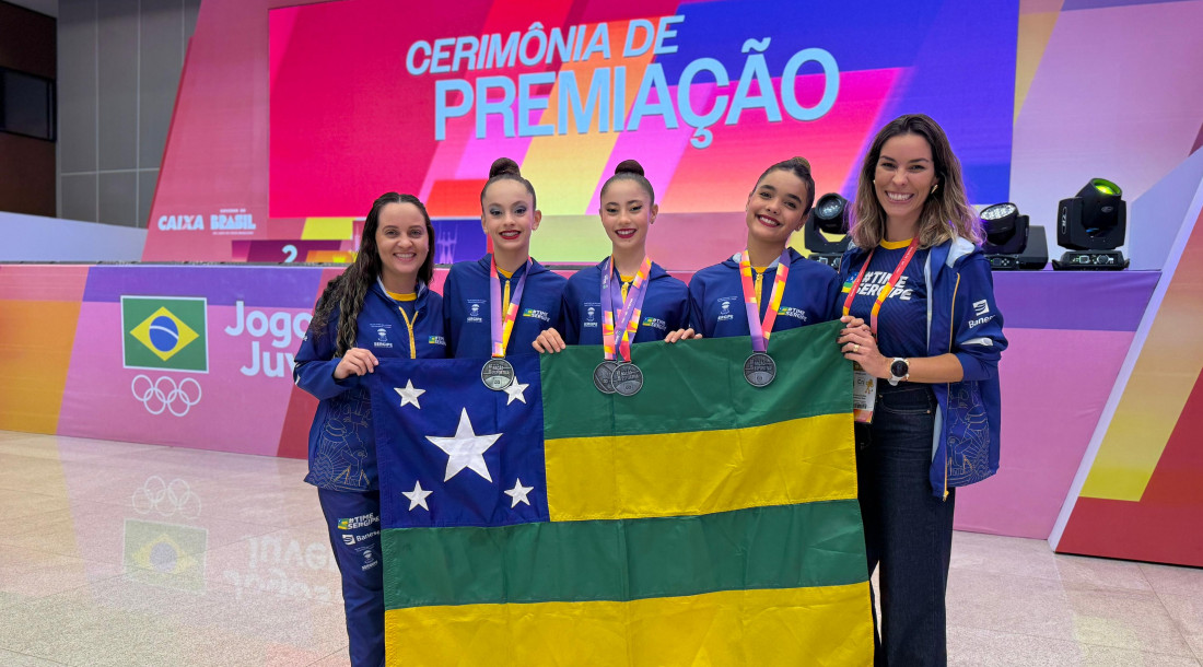 Equipe de ginástica se destacou na competicação/Foto: Ascom Seel