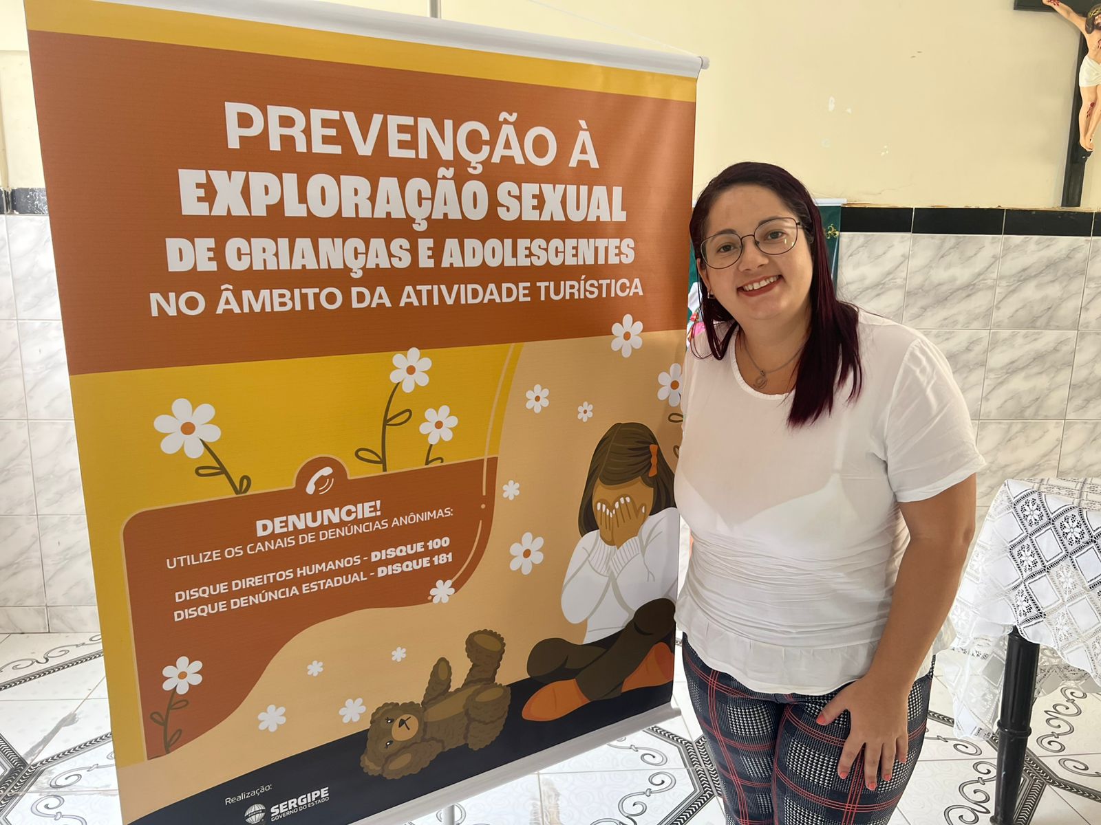 A assistente social Damares Santos enfatiza que o turismo responsável precisa caminhar junto com a proteção social / Foto: Autimira Menezes/Setur