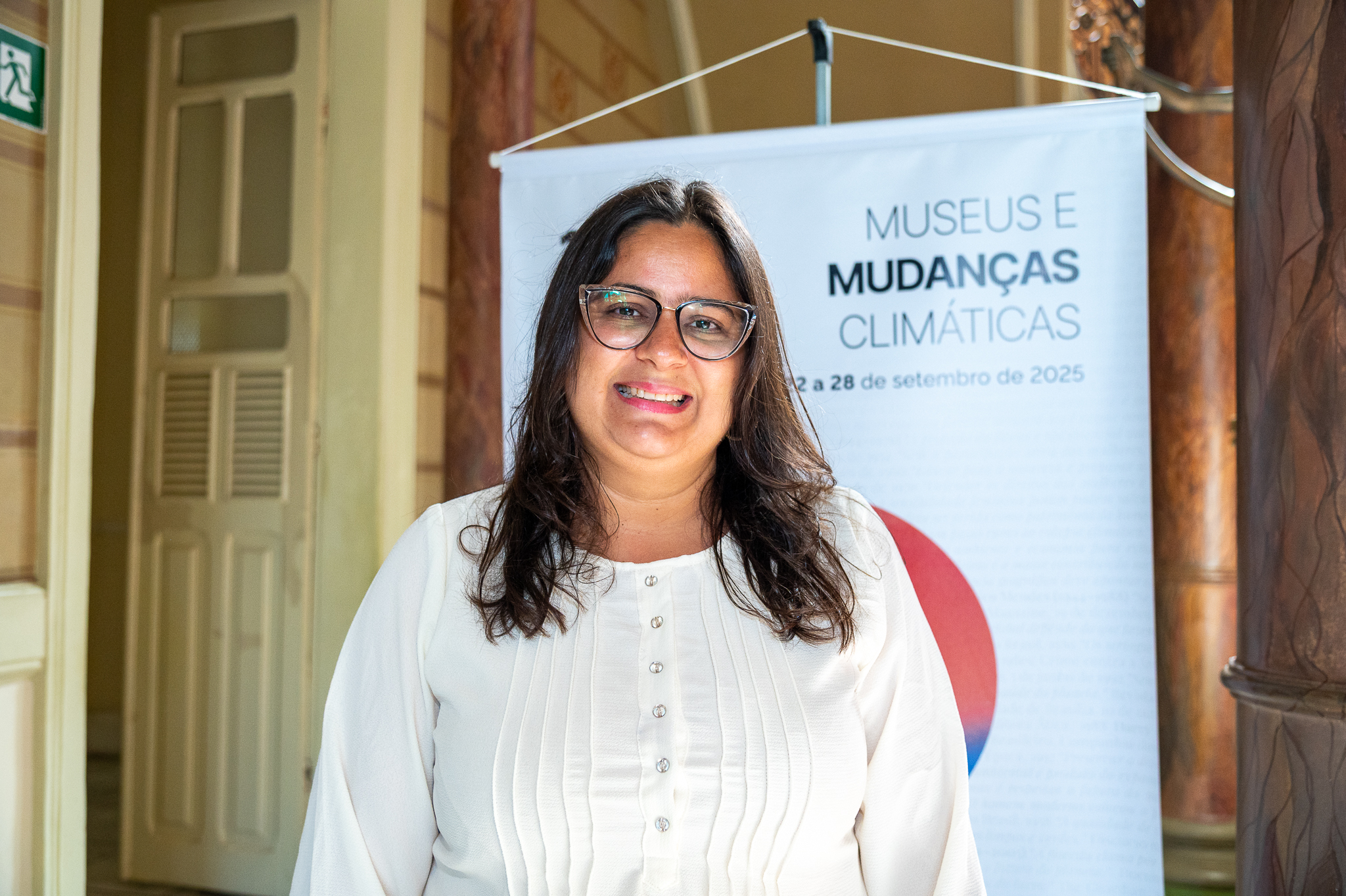 A meteorologista da Semac, Wanda Tathyana de Castro Silva, chamou atenção para os efeitos já visíveis das mudanças climáticas em Sergipe// Foto: Thiago Santos