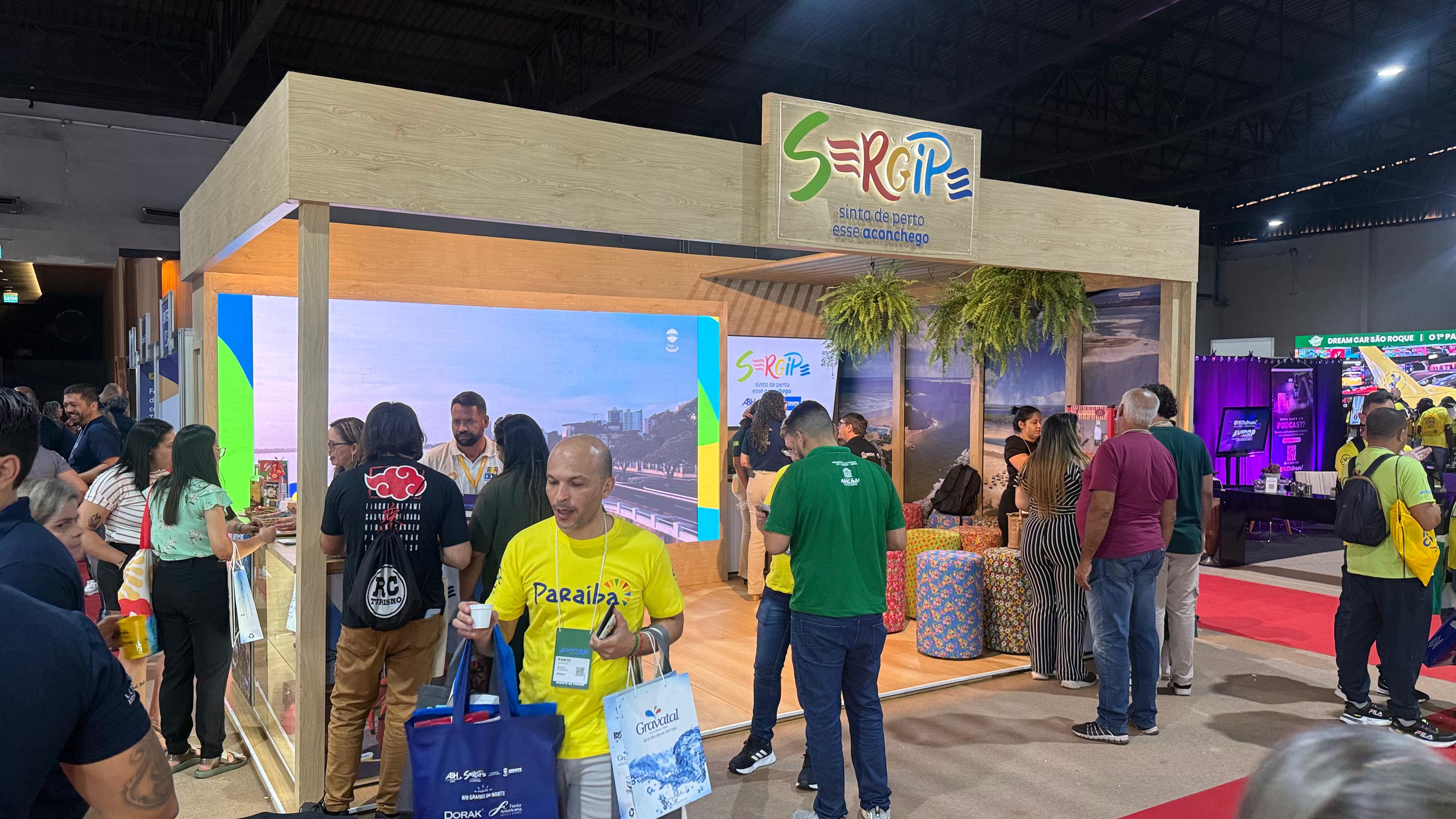 No início de setembro, Sergipe participou de mais um importante evento de turismo nacional, a Feira Avirrp 2025, em Ribeirão Preto (SP) / Foto: Marcos Pako/Setur