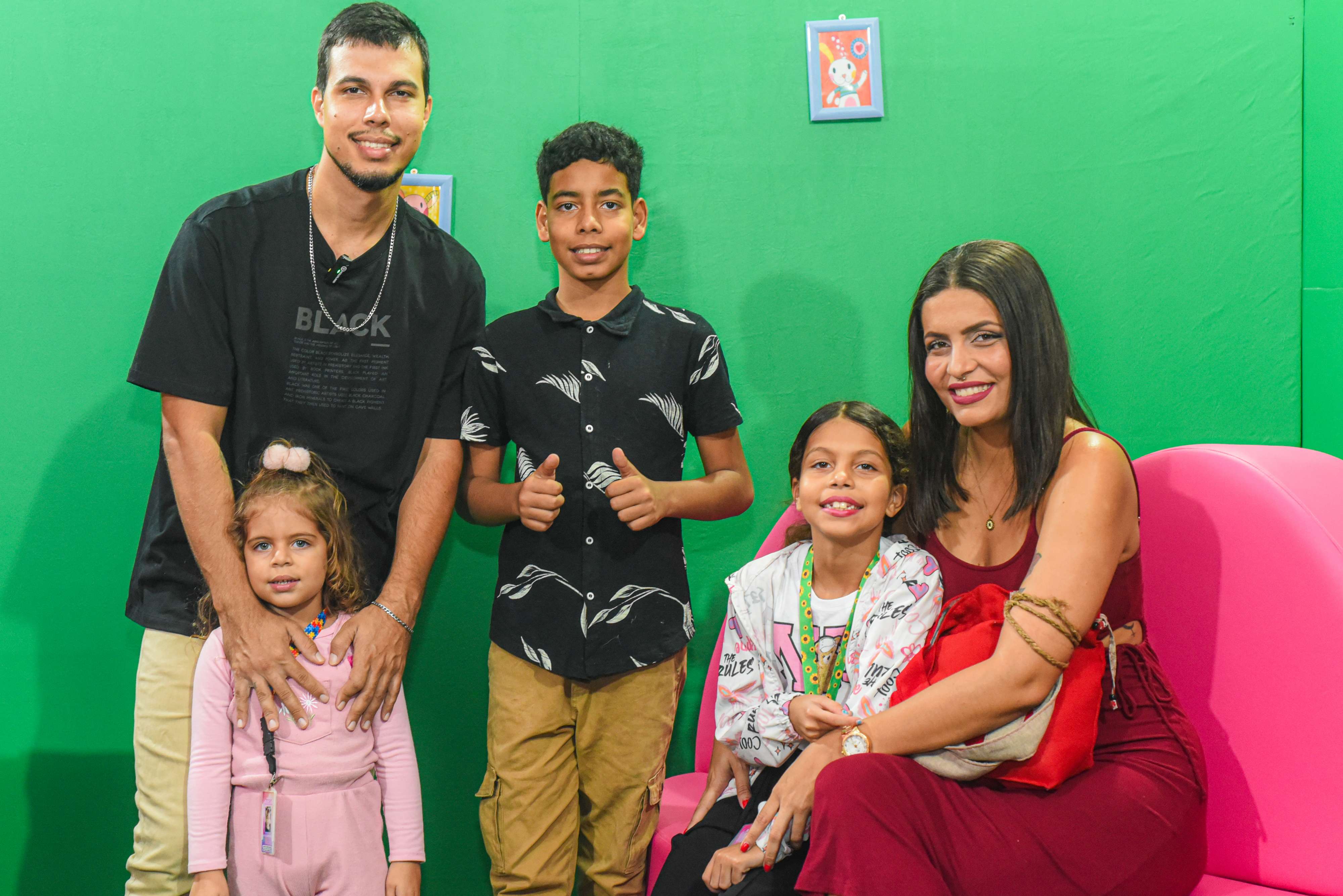 Paulo Silas e sua família