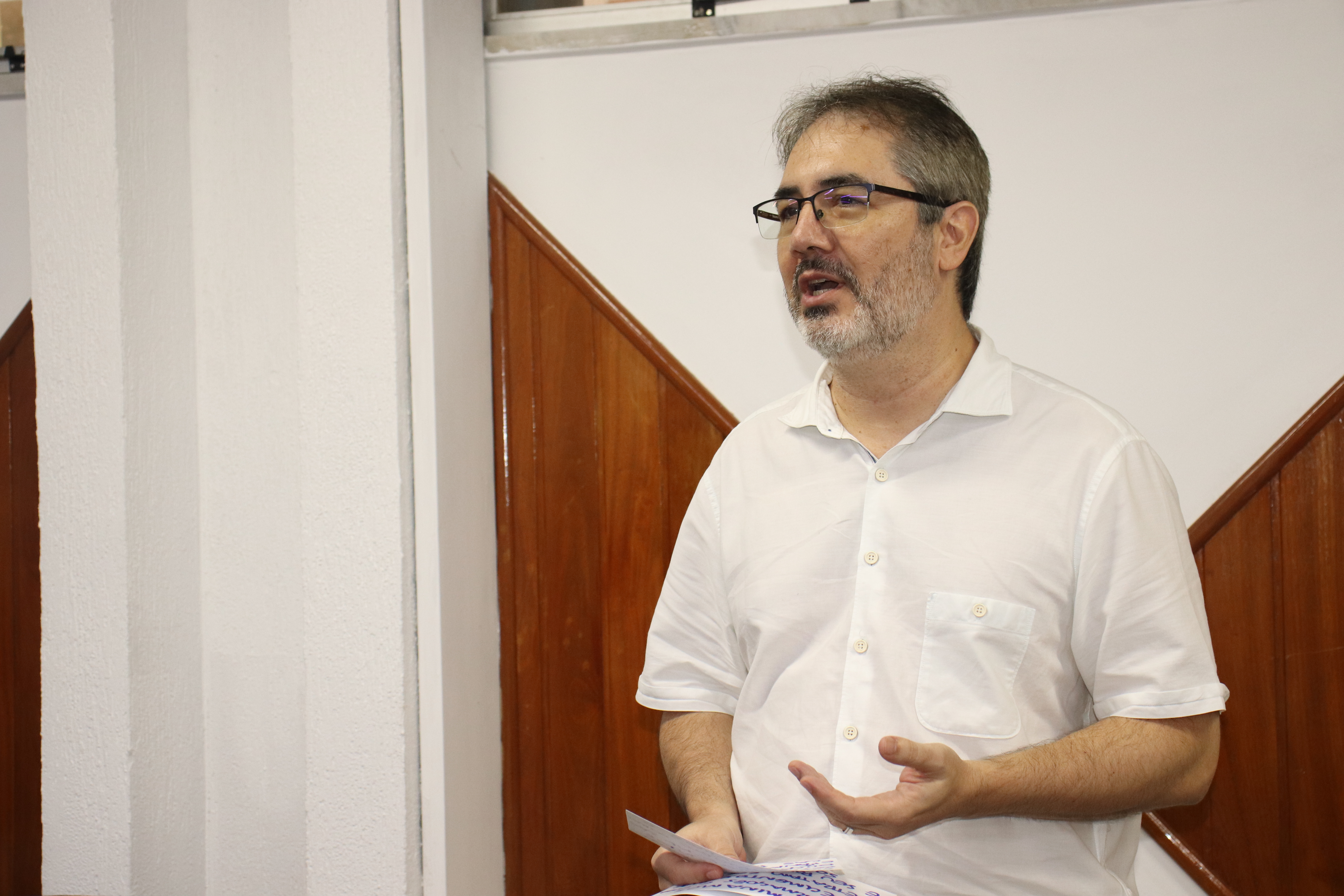 O subsecretário de Estudos e Pesquisas da Seplan, responsável pelo Observatório de Sergipe, Ciro Brasil.