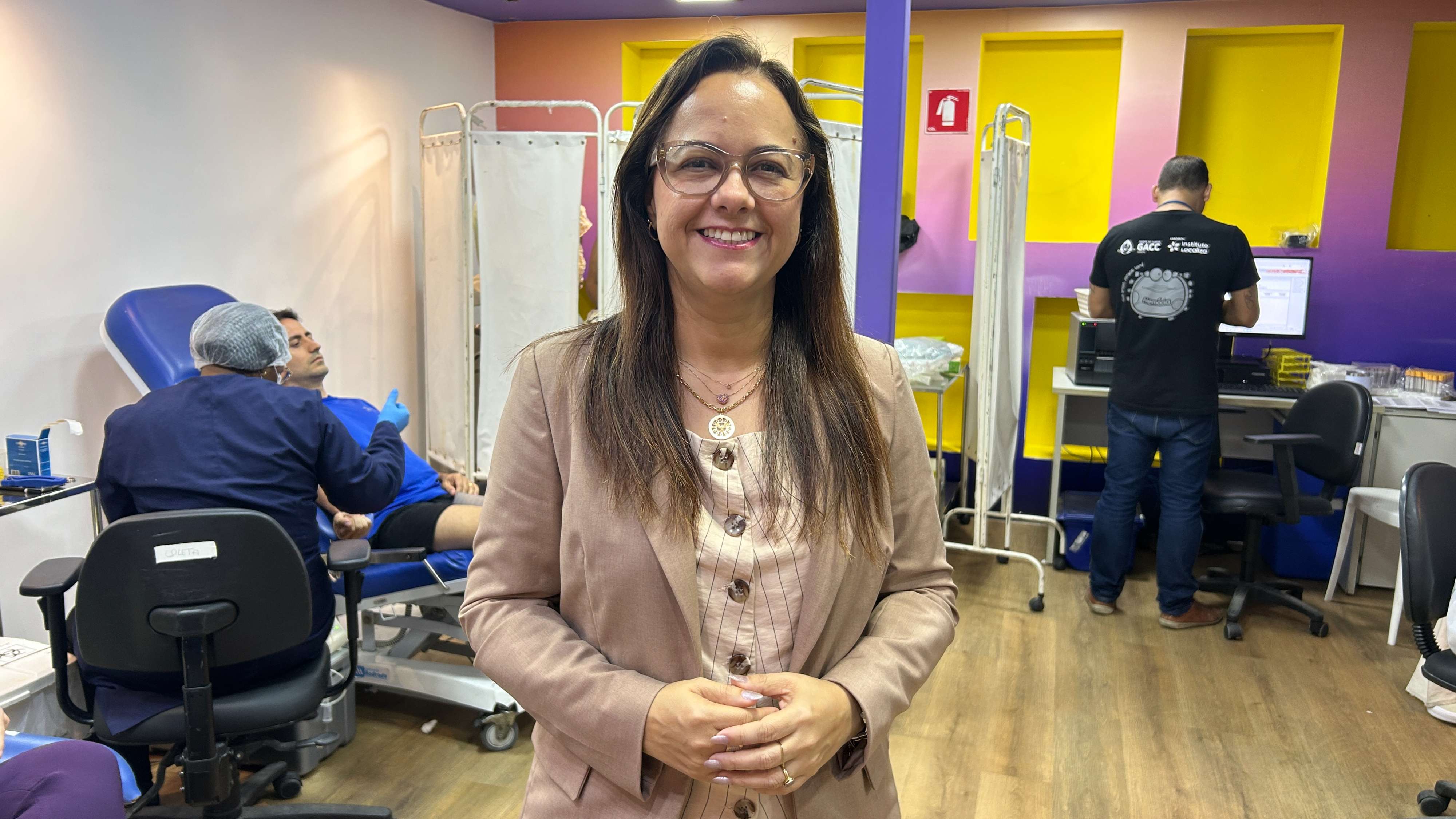 Parceria entre Hemose e o centro de compras é uma forma de unir solidariedade e praticidade em prol da vida, destaca a superintendente Fernanda Kelly