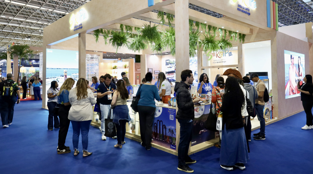 Crescimento é fruto do trabalho do Governo do Estado por meio da participação em eventos nacionais de turismo, como a Abav Expo / Foto: Max Carlos/Setur