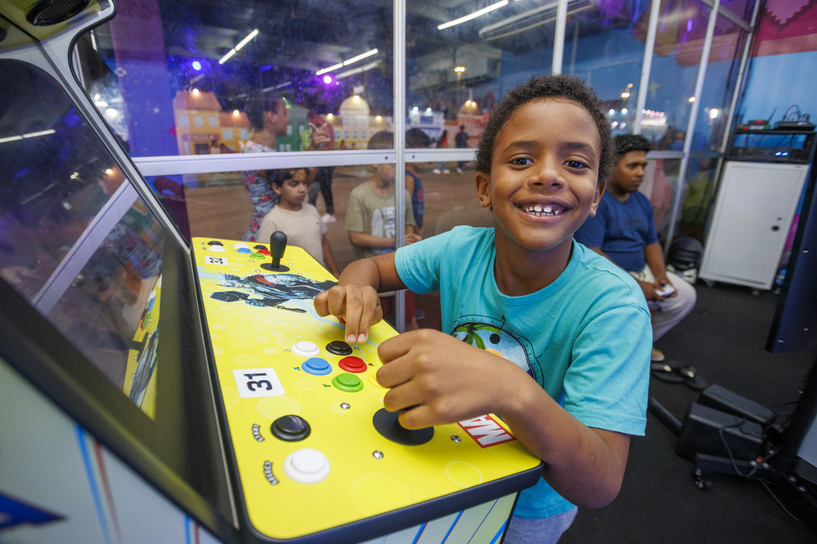 A Arena Gamer ajuda a alimentar a paixão pelos jogos que muitos carregam desde pequenos / Foto: Igor Matias