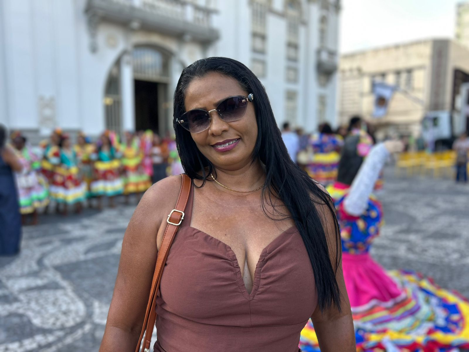 Para a funcionária pública Ana Santos, prestigiar a cultura local foi motivo de grande emoção