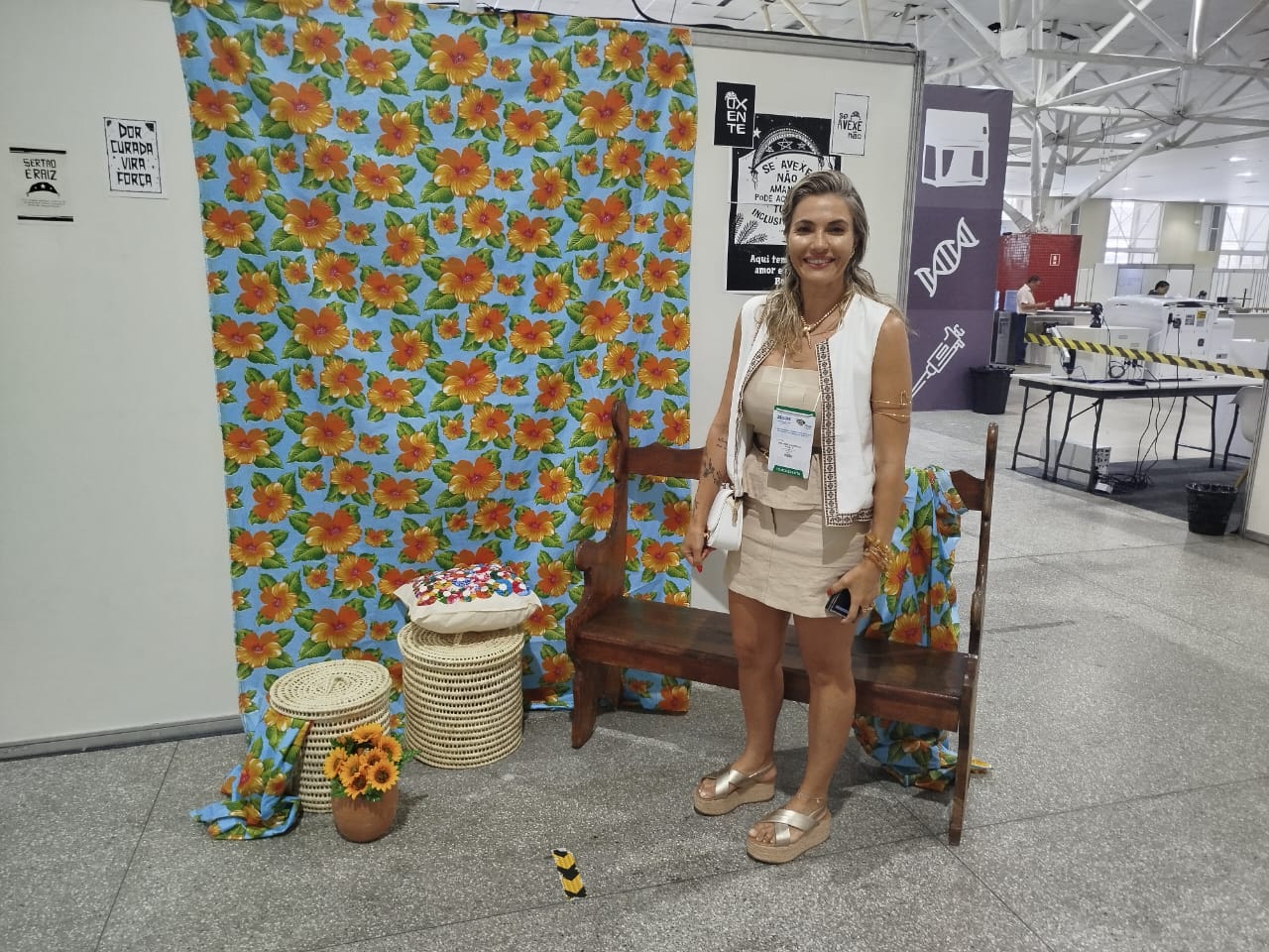 A biomédica estética Daniele Zanotti, de São Paulo (SP), disse que Sergipe é maravilhoso e que tem muitos encantos / Foto: Laudicéia Fernandes/Setur