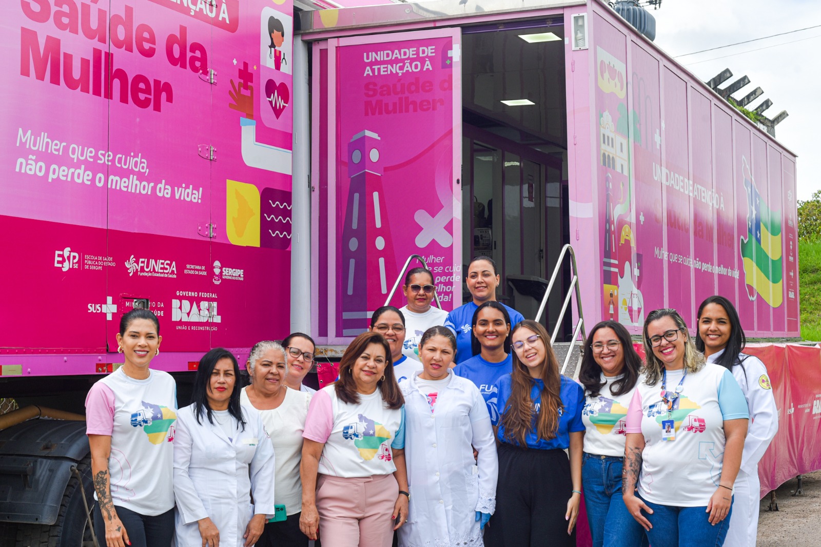 Secretaria de Estado da Saúde promove ação para internas do Presídio Feminino // Fotos: Felipe Goettenauer