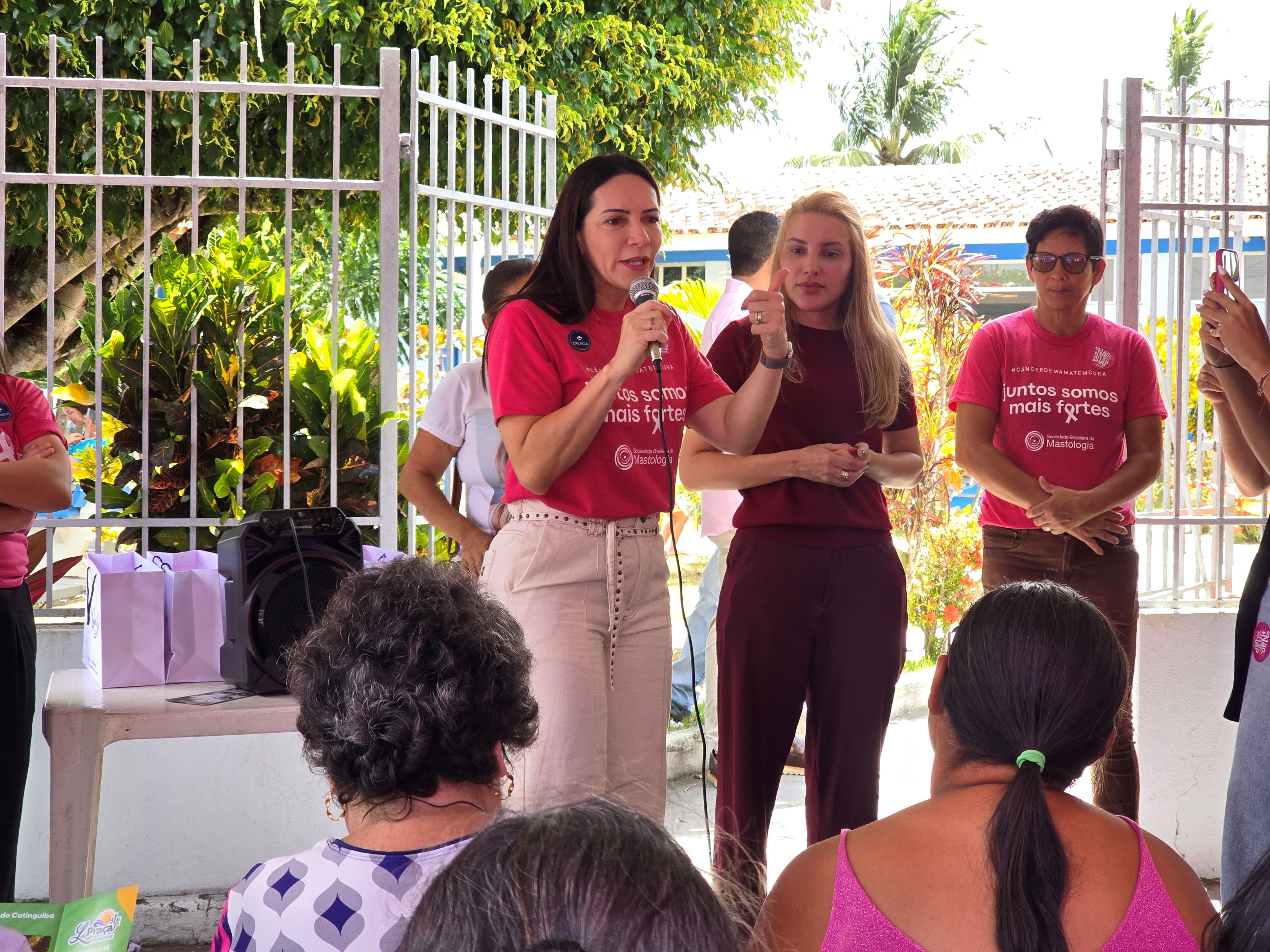 Secretária de Estado de Políticas para as Mulheres, Danielle Garcia